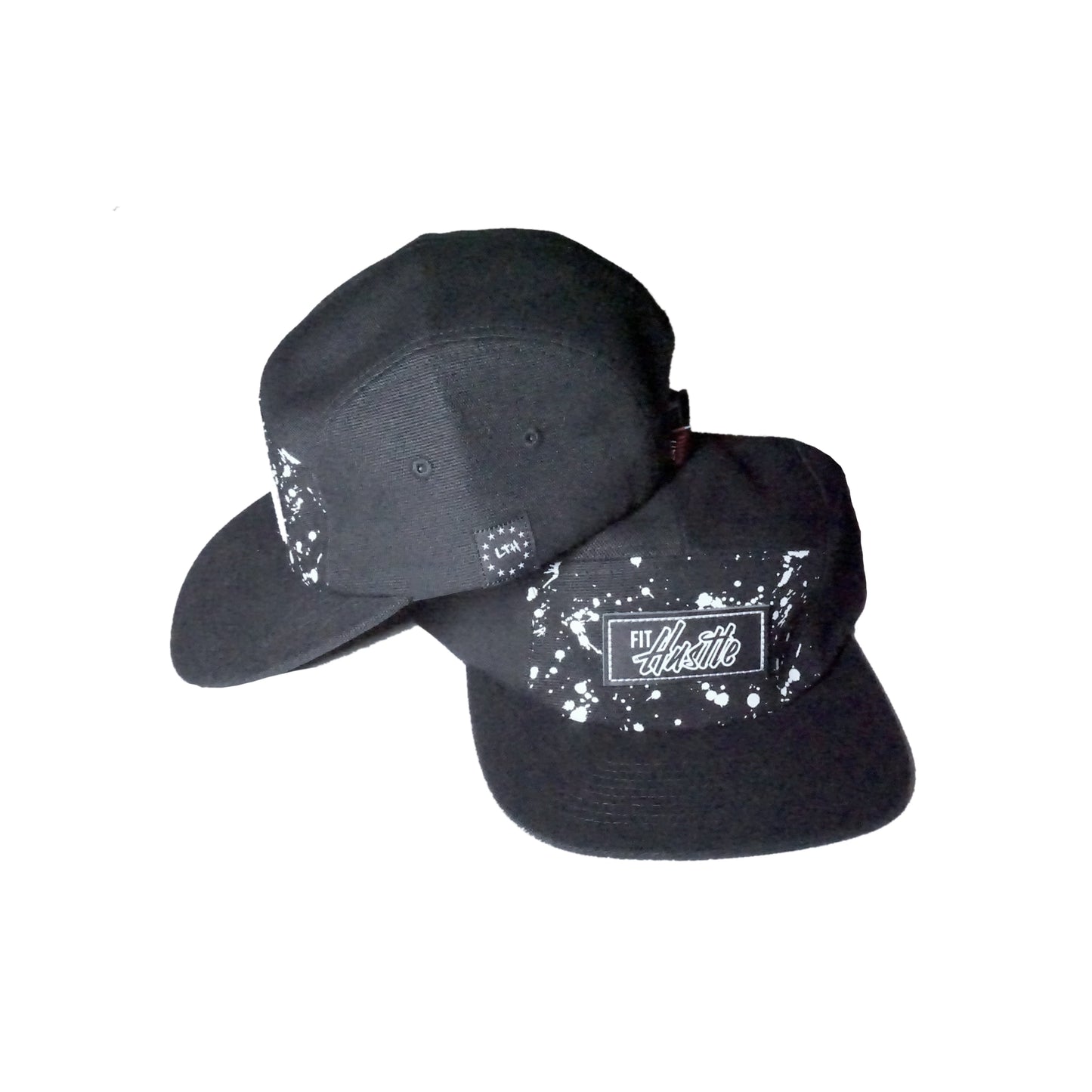 GRAFSPLASH™ 5-PANEL HAT_FIT_HUSTLE_BRAND