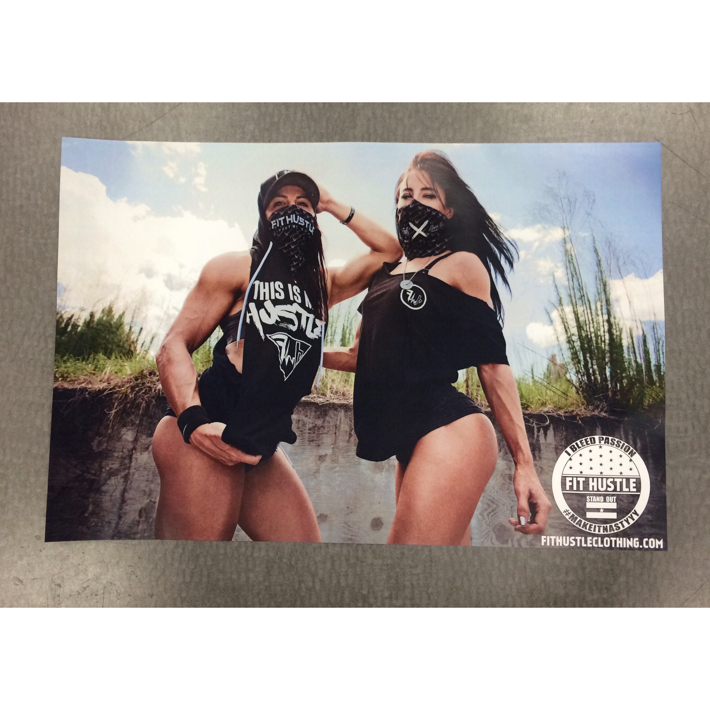 FIT HUSTLE POSTER