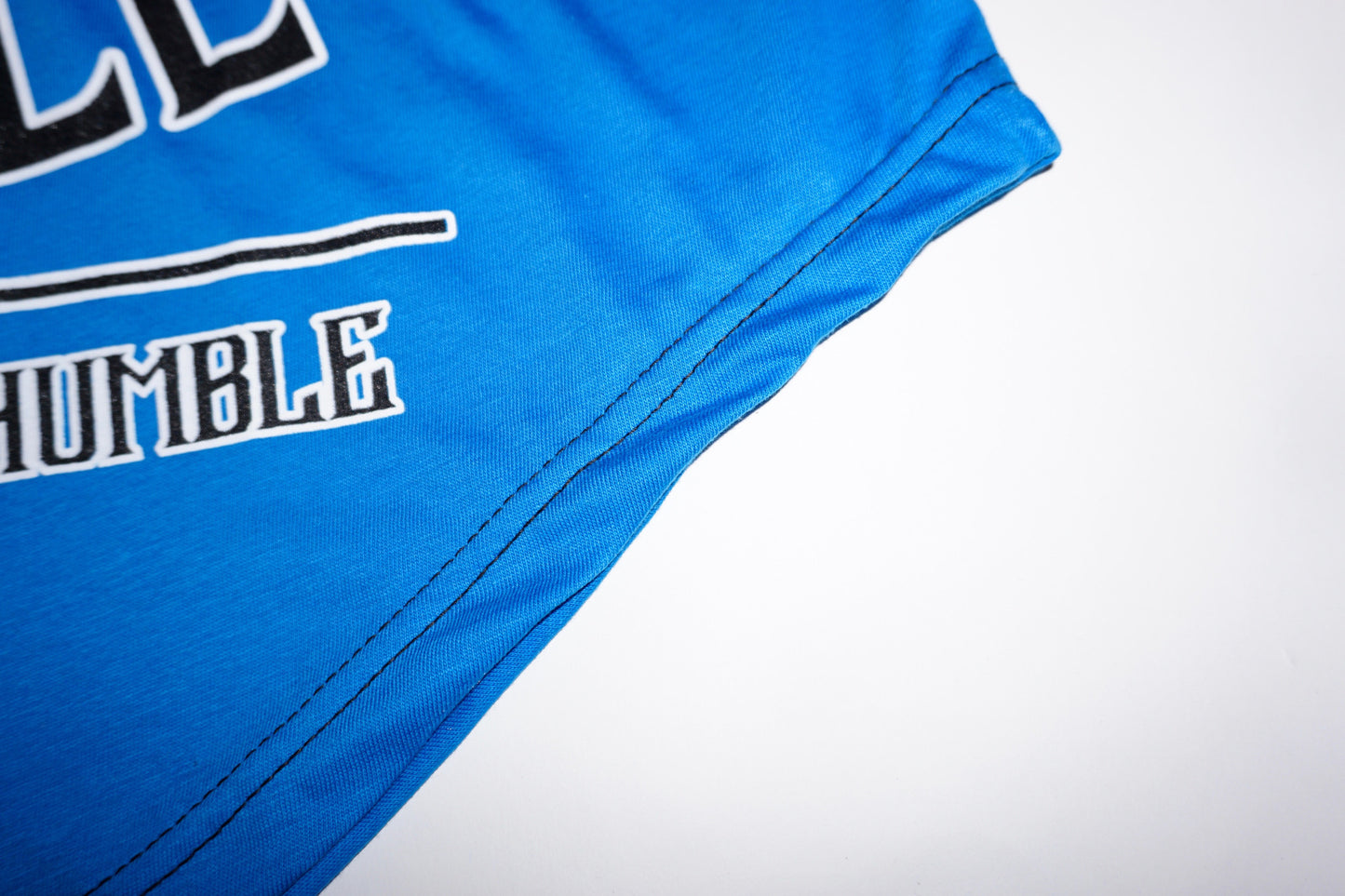 "Live The Hustle" Blue Men's Stringer