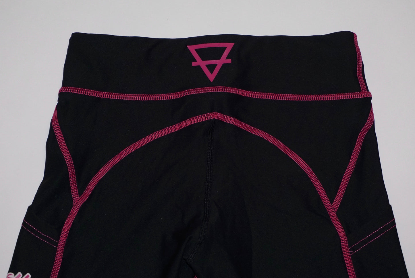 Black/Pink Legging Crops