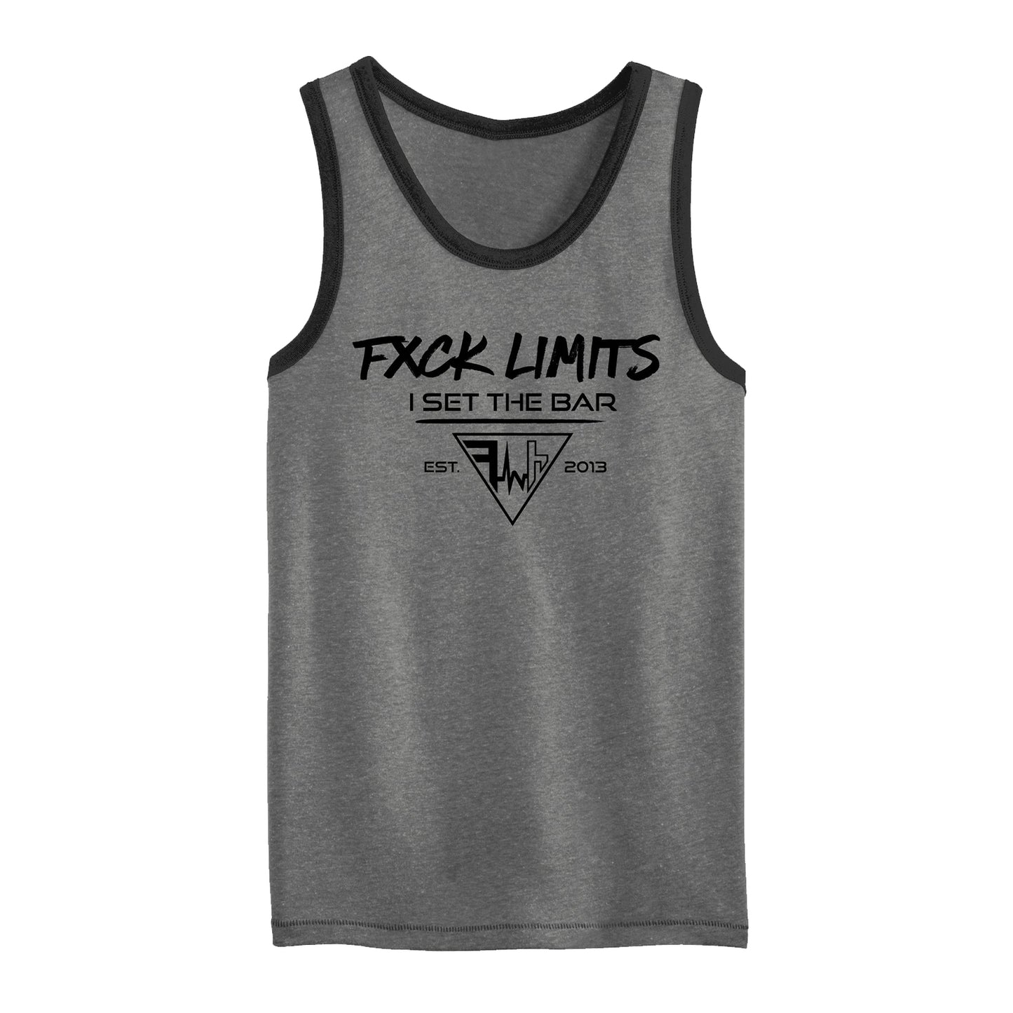 Vintage 'Fxck Limits' - 2 Tone Tank