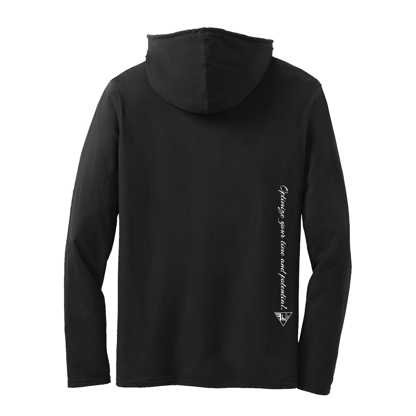 'Hustle Harder' Lightweight Hoodie Tee