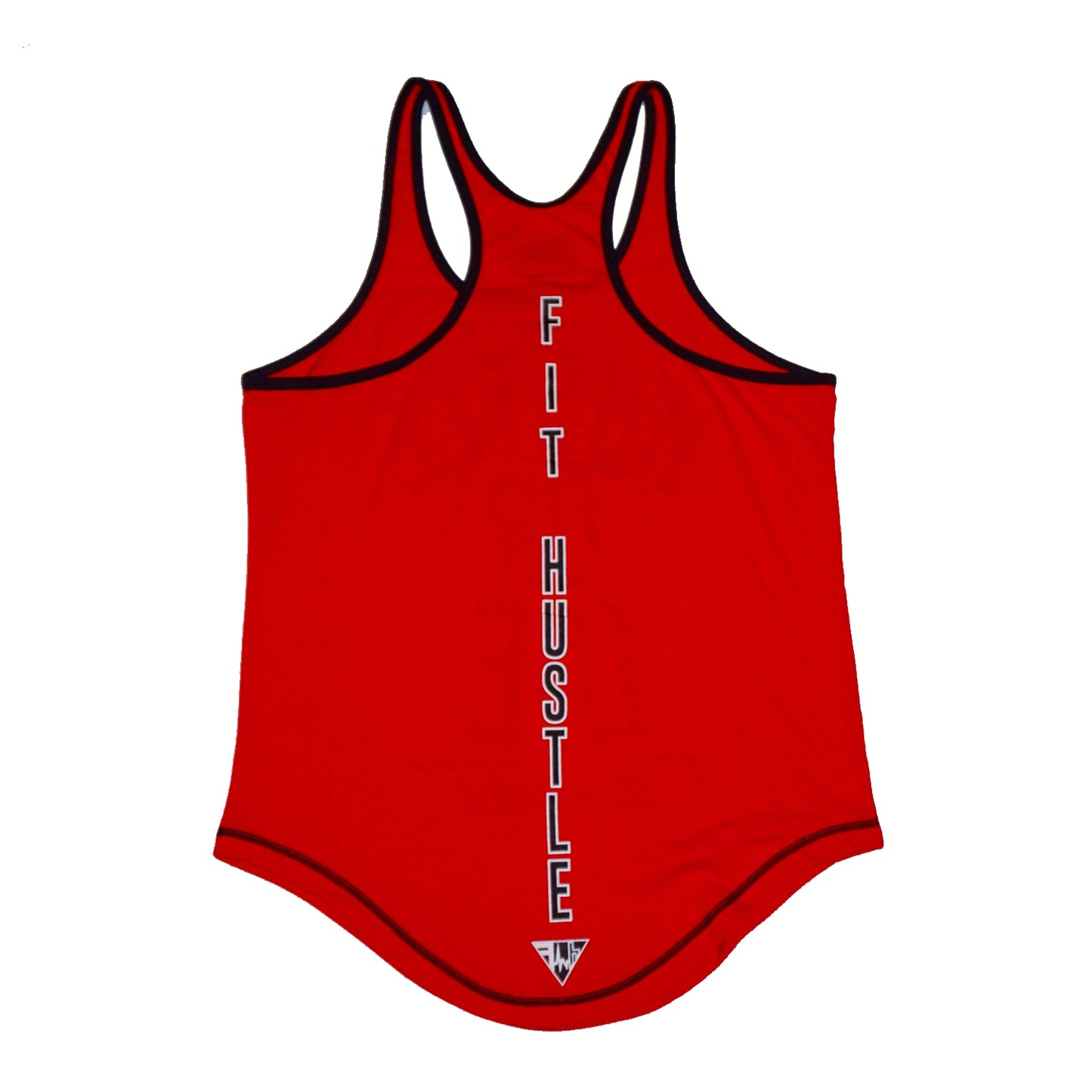 "Hustle or Die" Red Men's Stringer