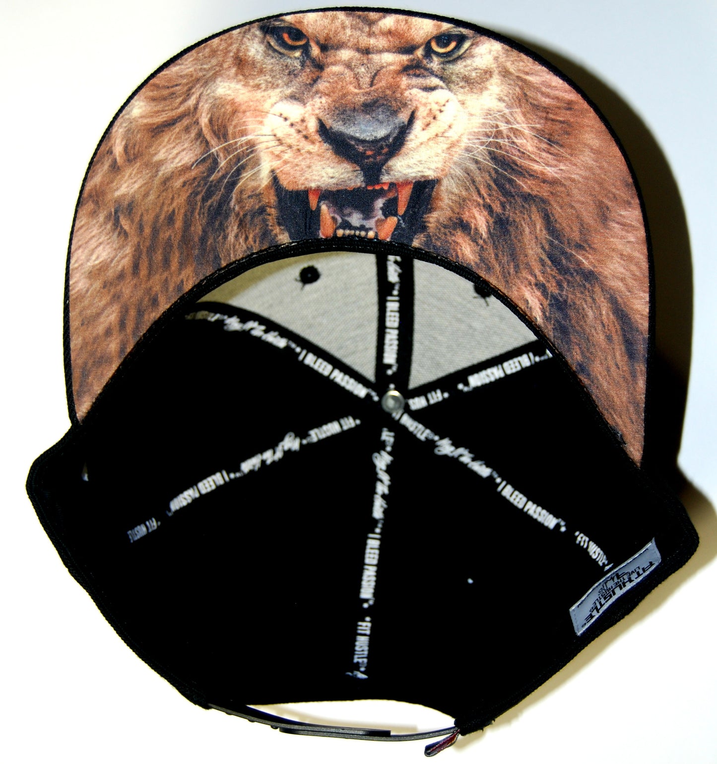 Live The Hustle Lion Hat