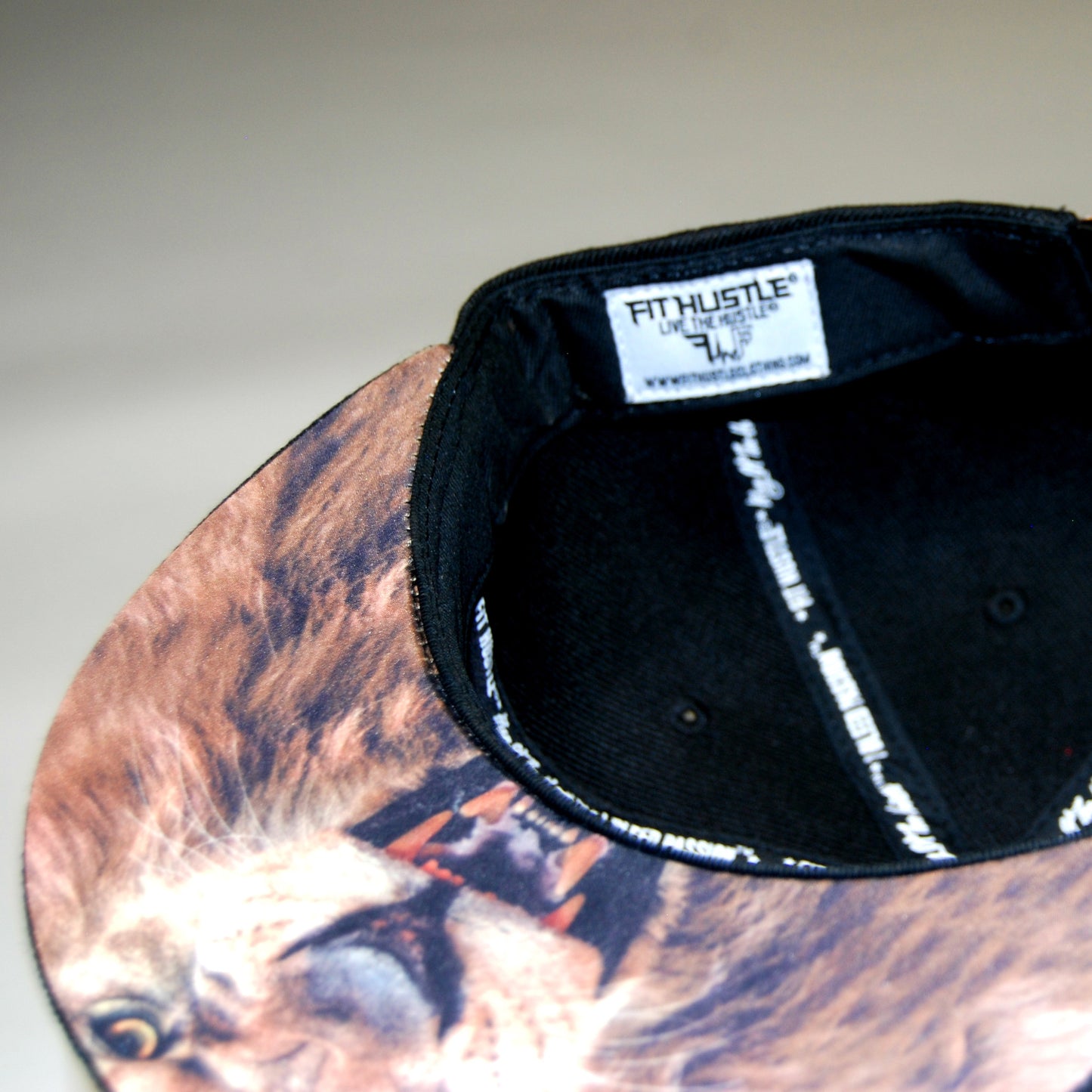 Live The Hustle Lion Hat