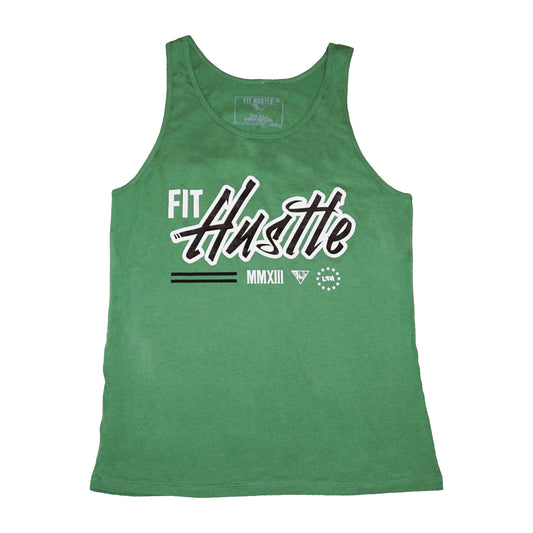 Olive/White/Blk Classic Tank