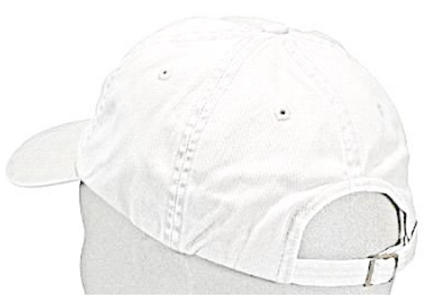 Standard White Baseball Hat