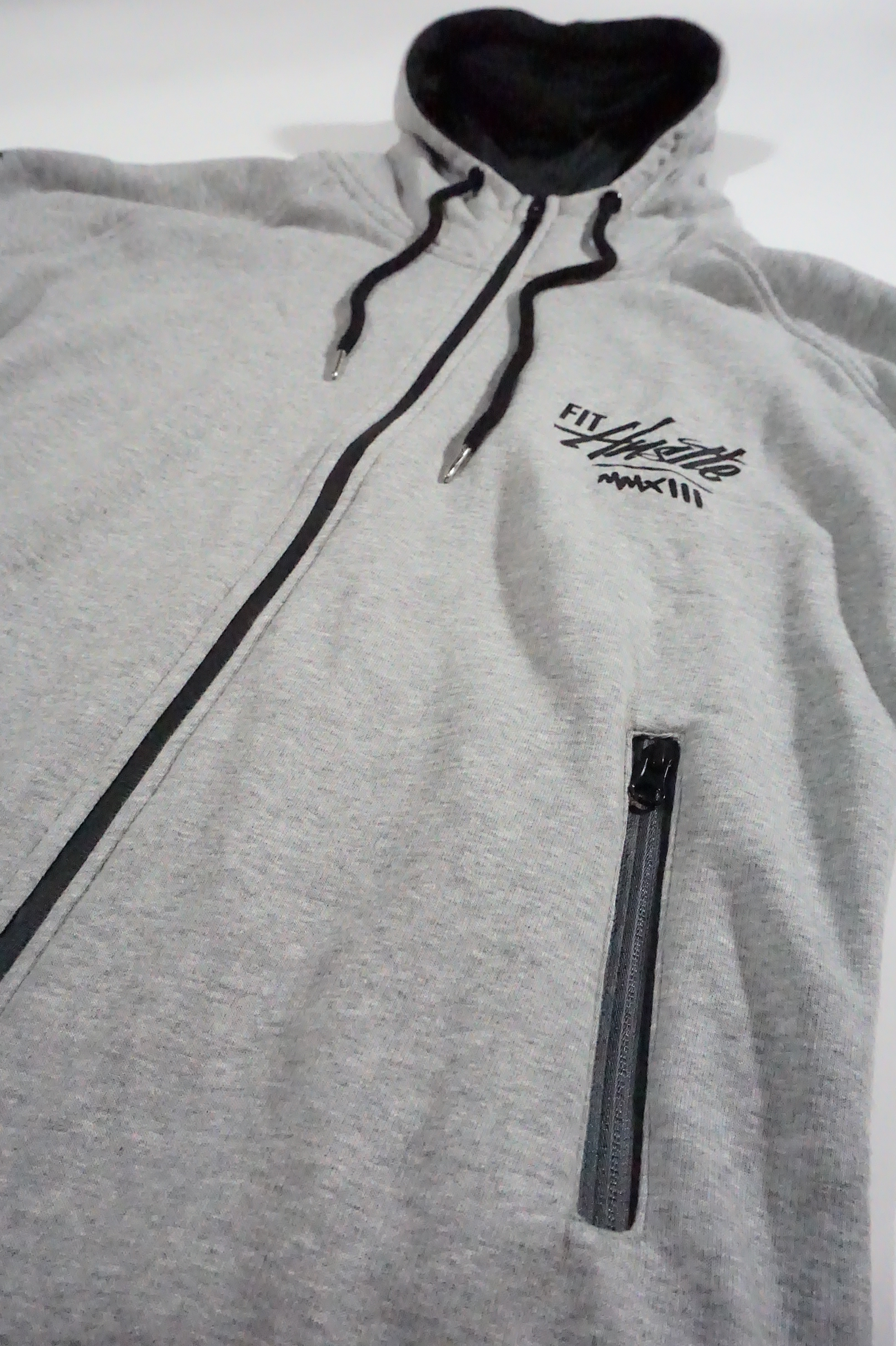 GrafSPLASH Performance Hoodie - Heather Grey