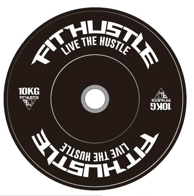Fit Hustle Eco Bumper Weight Plates