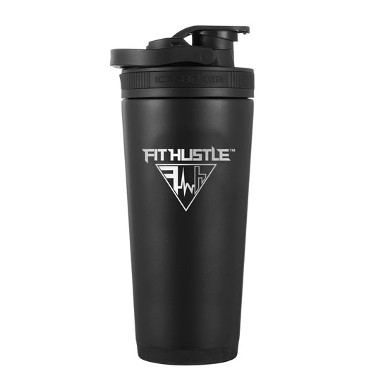 FIT HUSTLE Stainless Ice Shaker 26oz