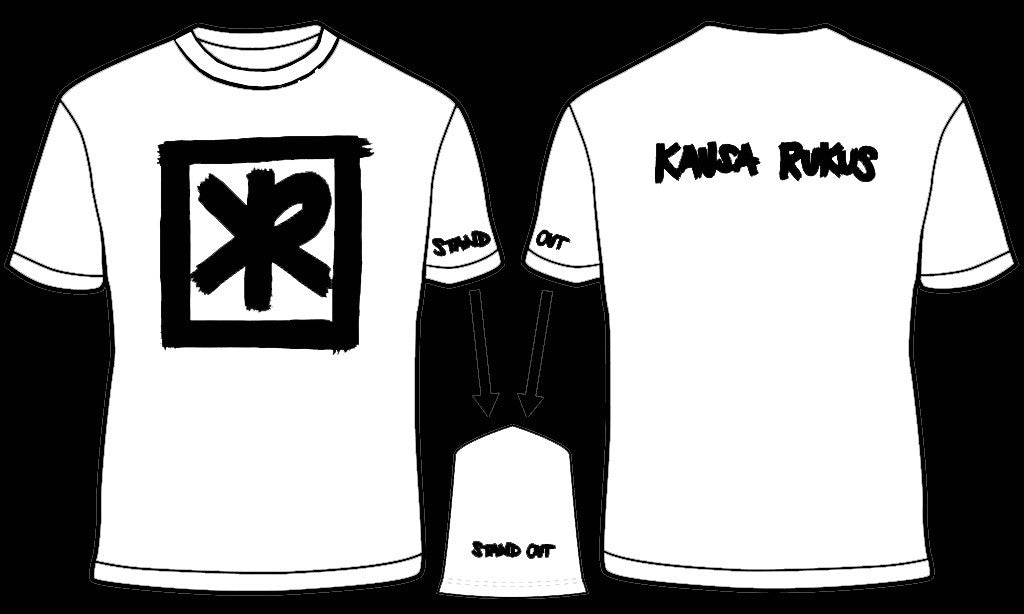 Lil Monstar White Kausa Rukus T-Shirt