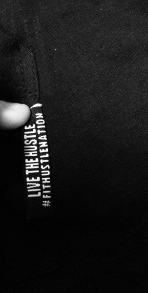 "Fit Hustler Checklist" White Camo Zip-Up