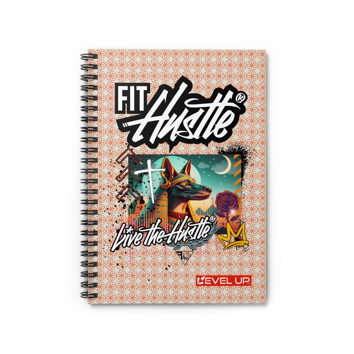 Motivational Workout Journal & Spiral Notebook | FIT HUSTLE®