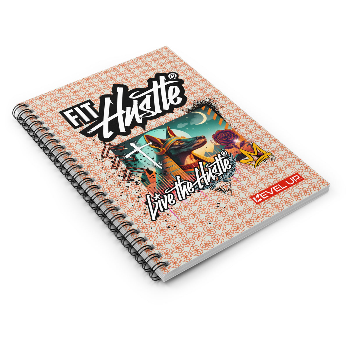 Motivational Workout Journal & Spiral Notebook | FIT HUSTLE®