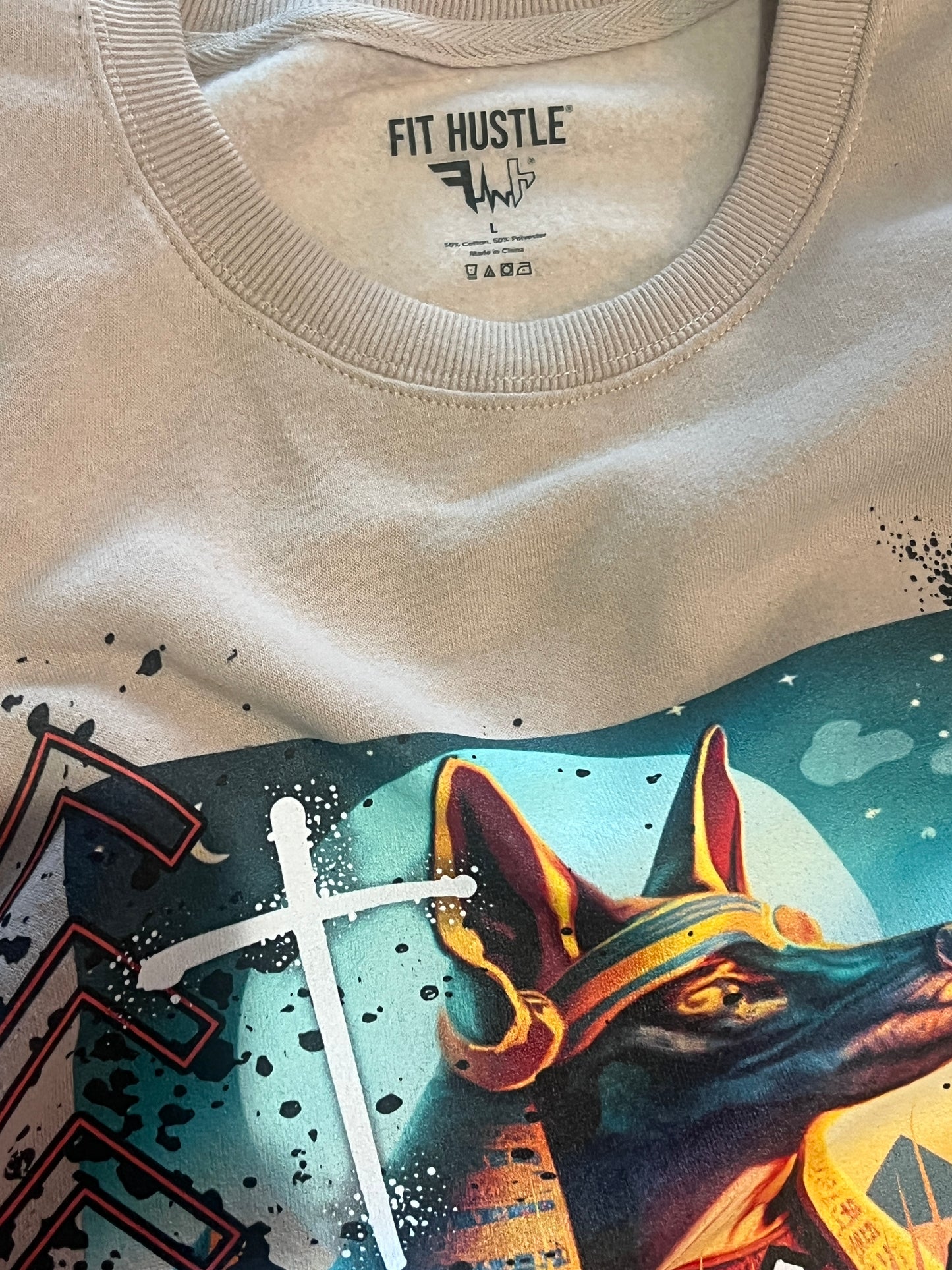 Ascension Code™ — Anubis Crewneck | Fit Hustle®