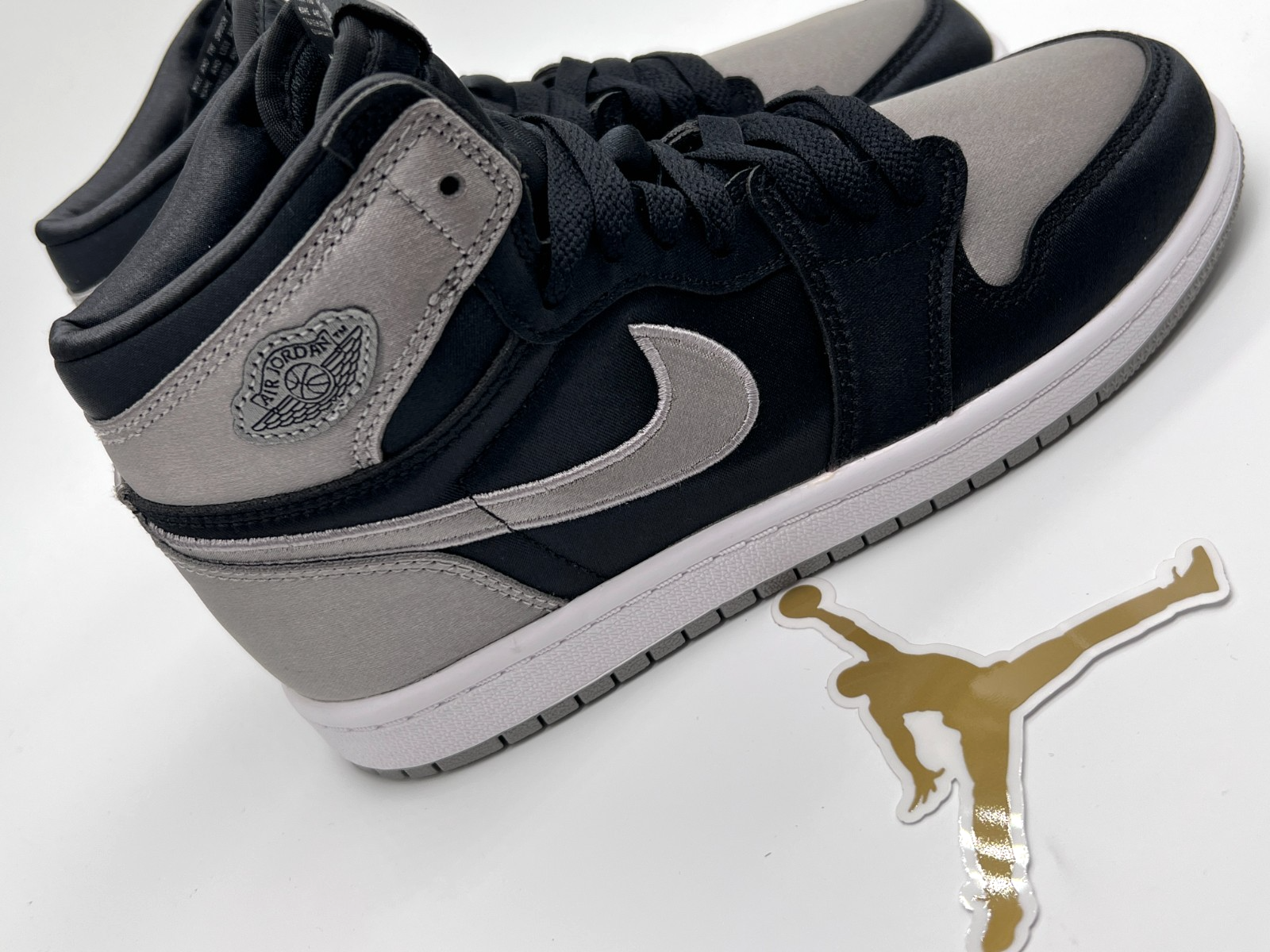 Nike Air Jordan 1 Retro High OG PS Black Medium Grey FD5304-010 Size 3Y New
