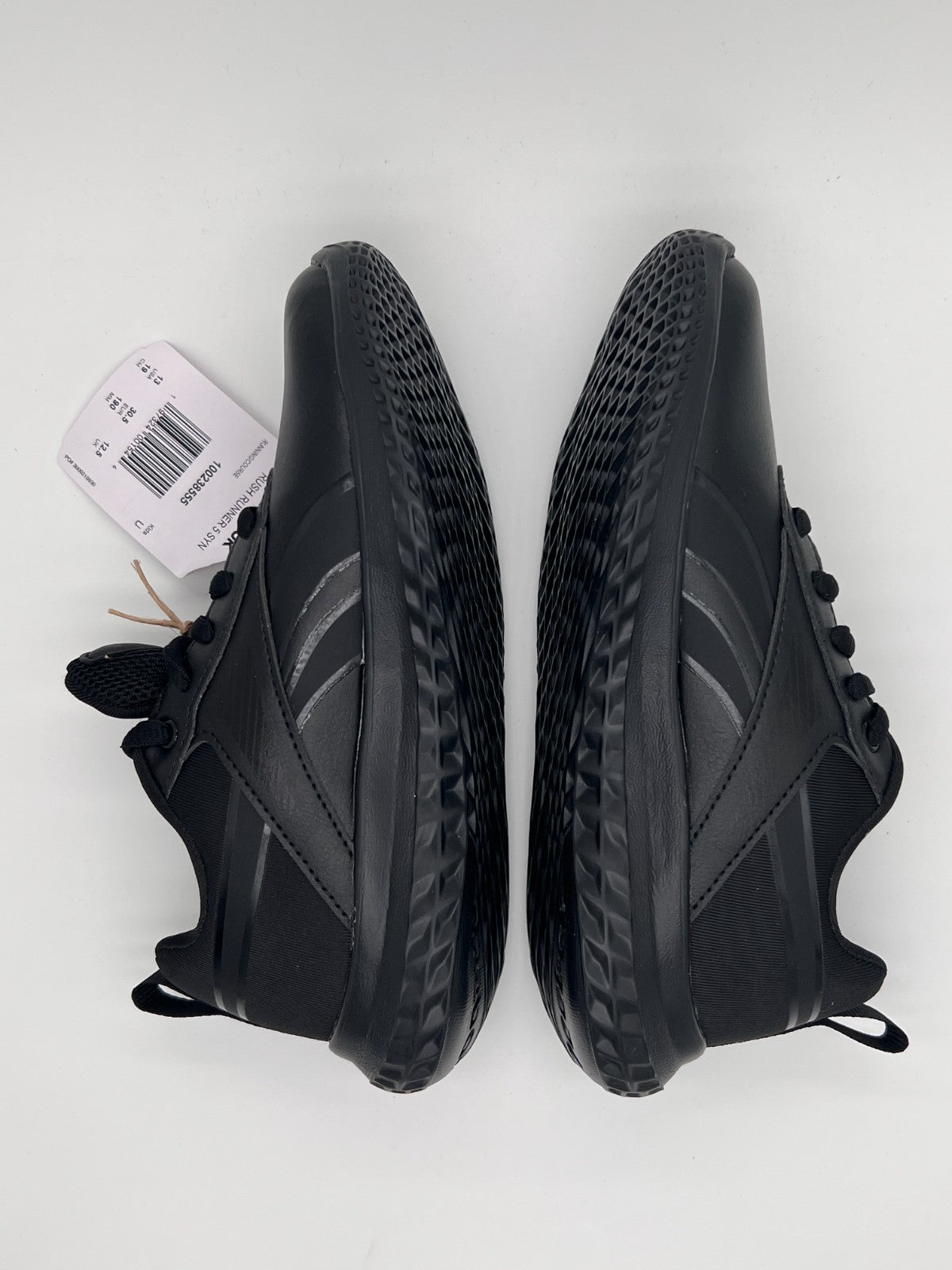 Reebok Rush Runner 5 SYN Kids Black Running Shoes Size 13C New with Box