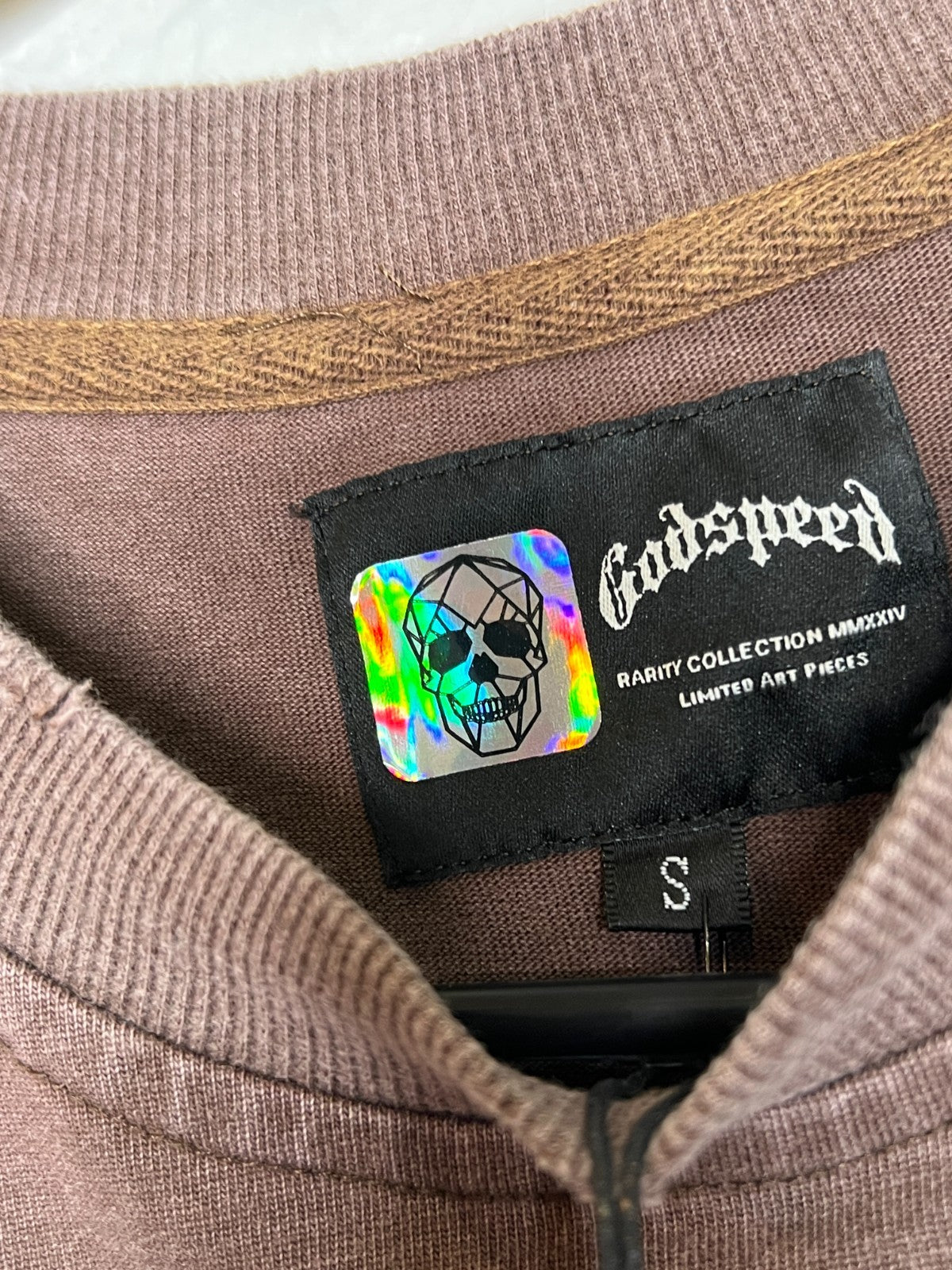 Godspeed Virtuoso Tee Light Wash Brown 251/444 Size Small NWT Rare