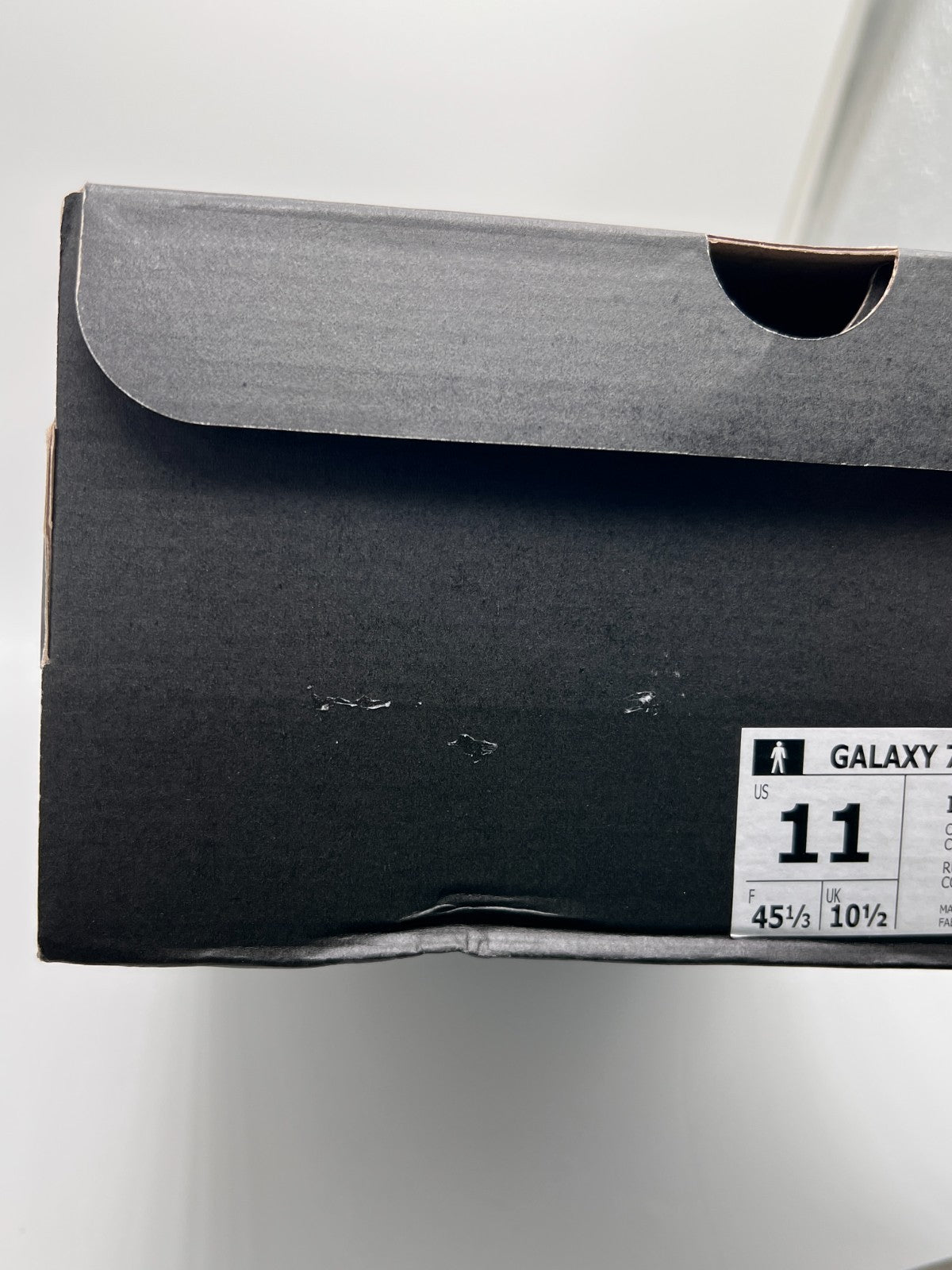 adidas Galaxy 7 ID8760 Black White Running Shoes Men's Size 11 New w/ Box