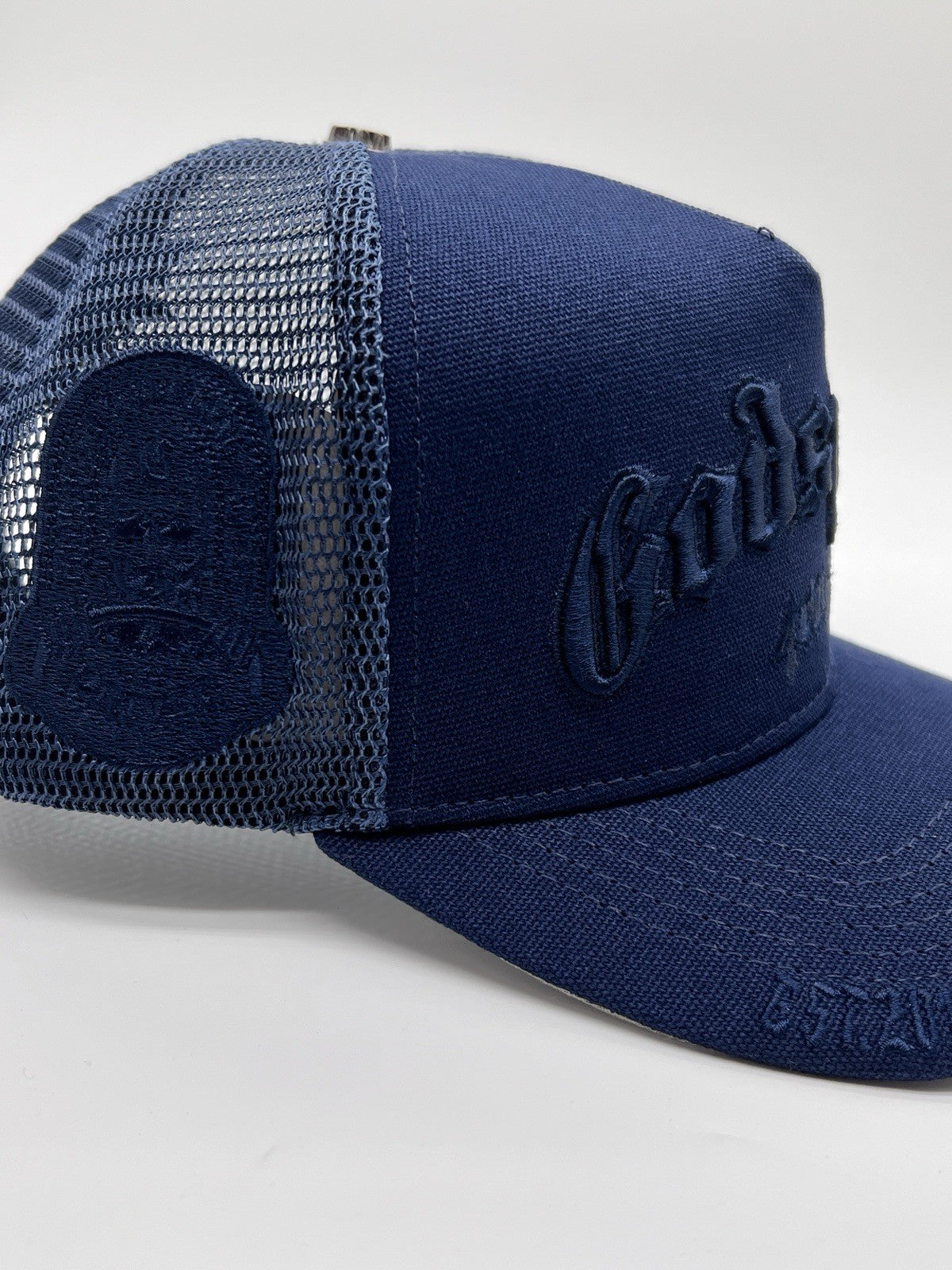 Godspeed Trucker Hat Navy Mesh Snapback OSFA New Authentic