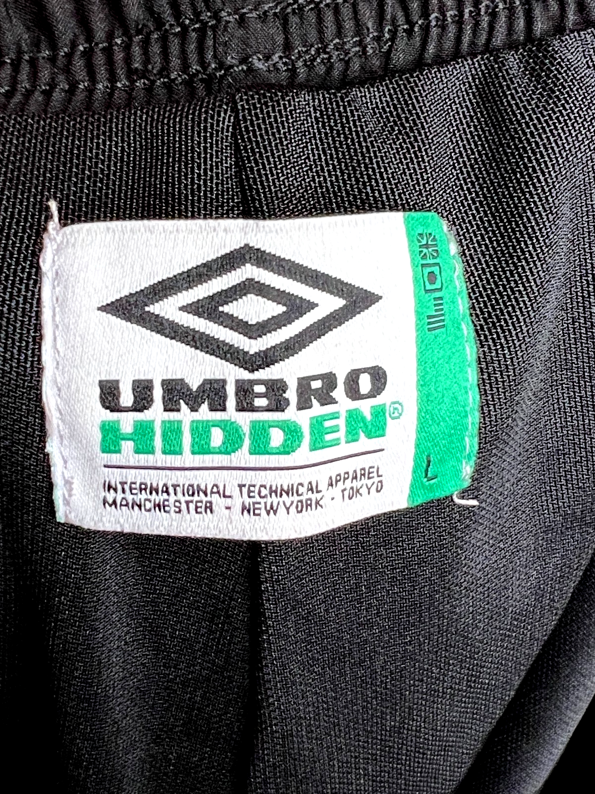 Hidden NY x Umbro Shorts Kaleidoscope Black/Blue Size L