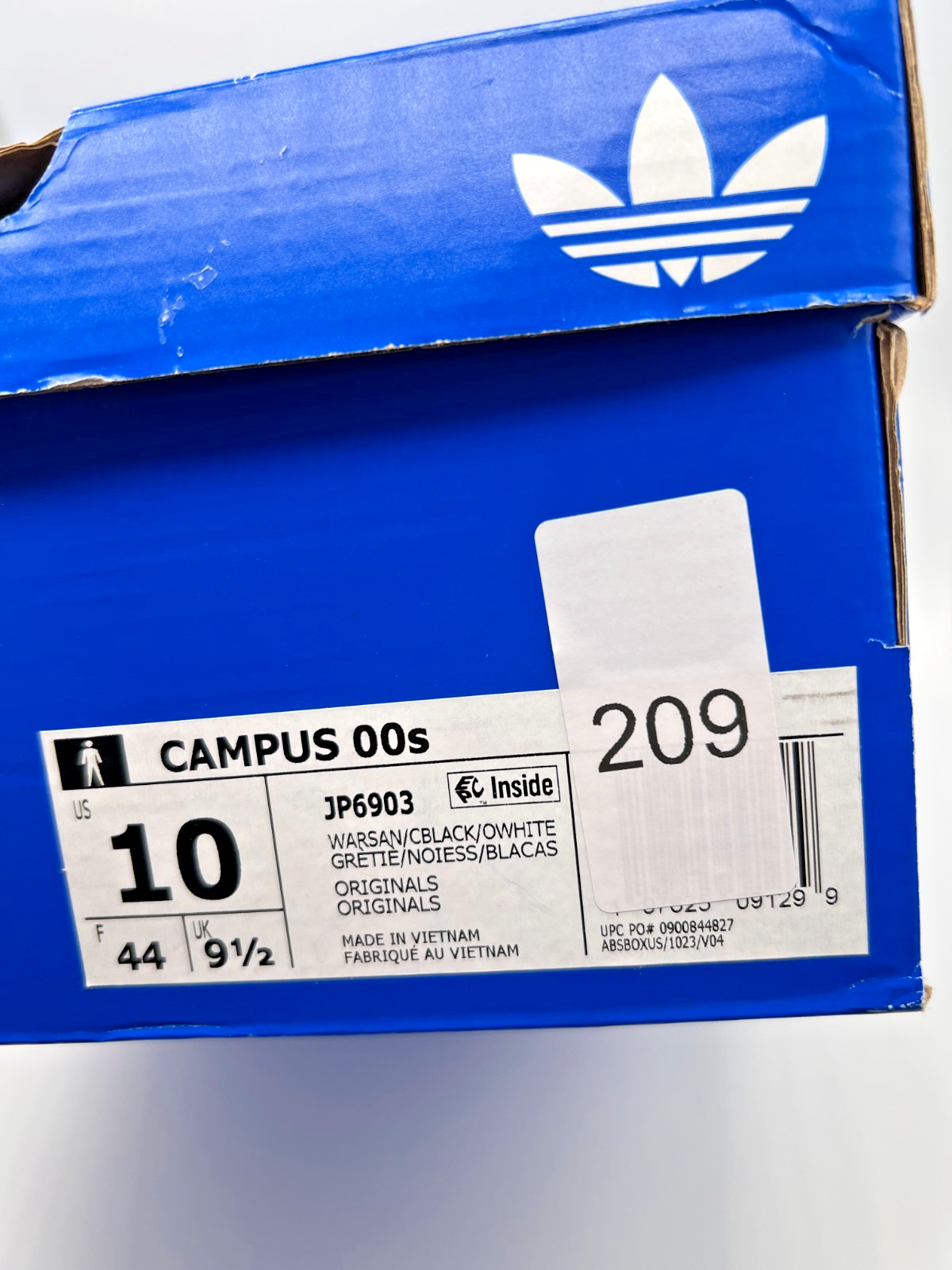 adidas Campus 00s Dia De Muertos JP6903 Warm Sand Mens 10 NEW With Box