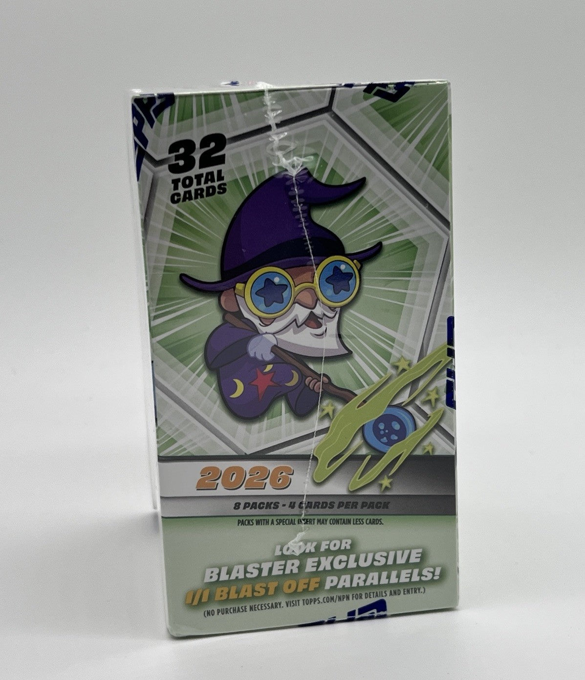 2026 Topps Chrome VeeFriends Sealed Blaster Box 32 Cards Yellow Refractor