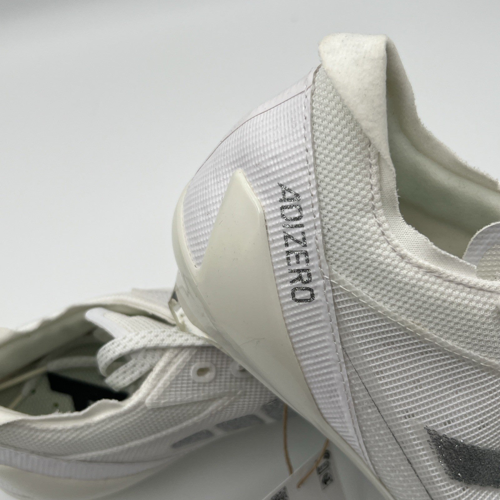 adidas Adizero Electric Football Cleats White Silver IE4374 Men’s 7.5 New