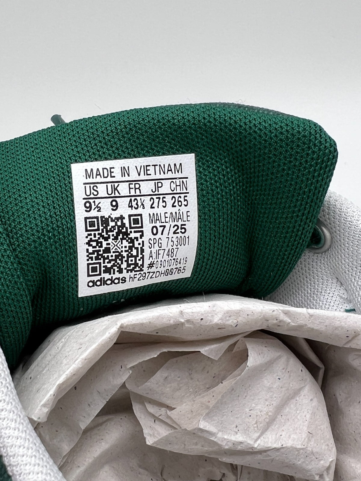 Adidas Daily 3.0 Green White Gum Men's Sneakers IF7487 Size 9.5 New