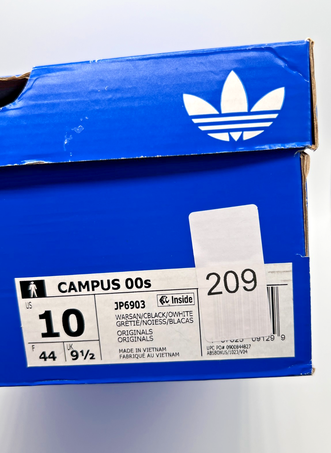 adidas Campus 00s Dia De Muertos JP6903 Warm Sand Mens 10 NEW With Box