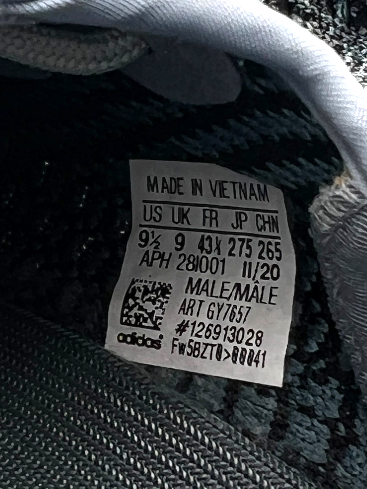 Adidas Yeezy Boost 350 V2 ASH BLUE (GY7657) US Men 9.5