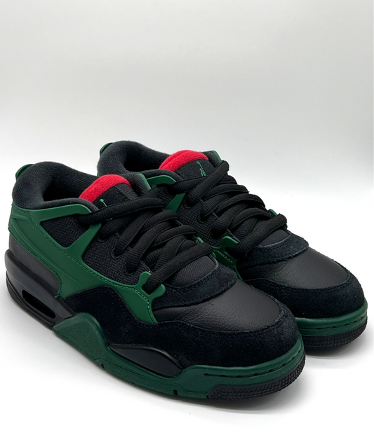 Nike Air Jordan 4 RM GS Black Gorge Green Varsity Red 6Y FQ7938-003 New