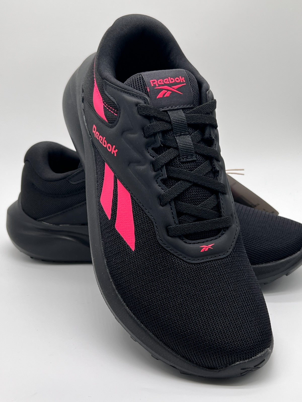 Reebok Lite 5 Running Shoes Black/Pink 100227409 -Women's Size 8-New w/ Box