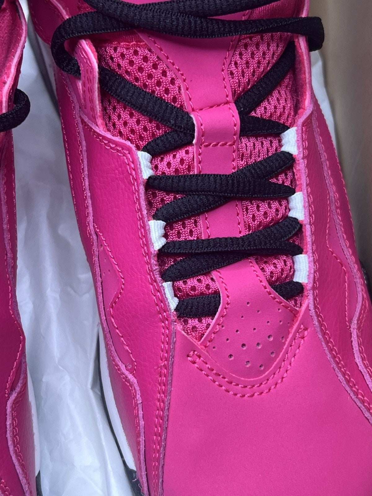 Air Jordan True Flight GG Valentine's Day Vivid Pink 7Y Big Kids New with Box