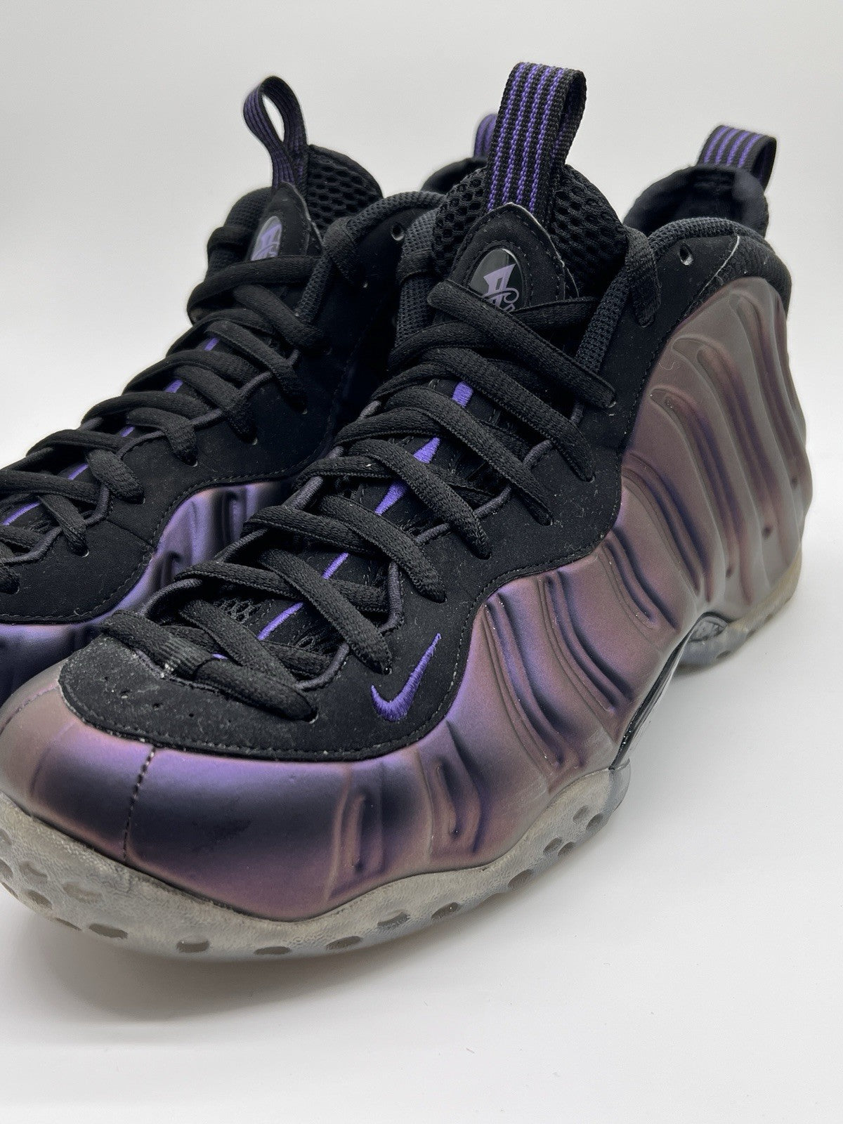 Size 9 Nike Air Foamposite One Eggplant 2017 Black Varsity Purple 314996-008