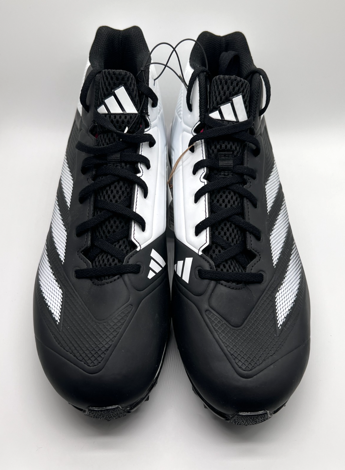 adidas Adizero Impact MD Baseball Cleats Black White Men's 14 ID0963 NWT