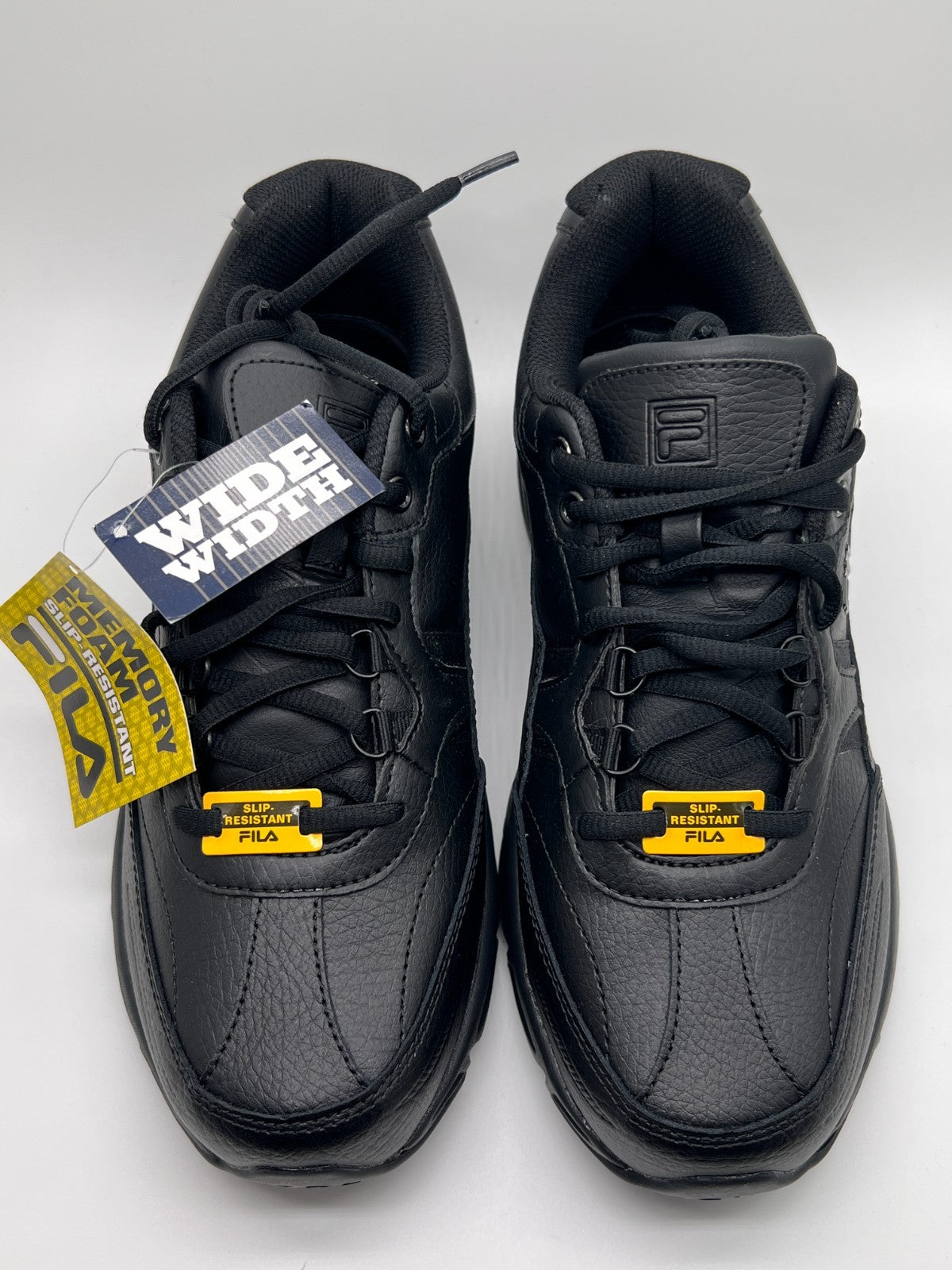FILA Memory Workshift SR 4E Wide Slip Resistant Work Shoes Men's Size 9 NEW