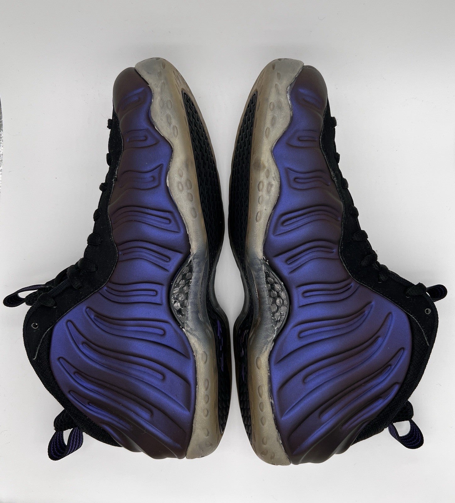Size 9 Nike Air Foamposite One Eggplant 2017 Black Varsity Purple 314996-008