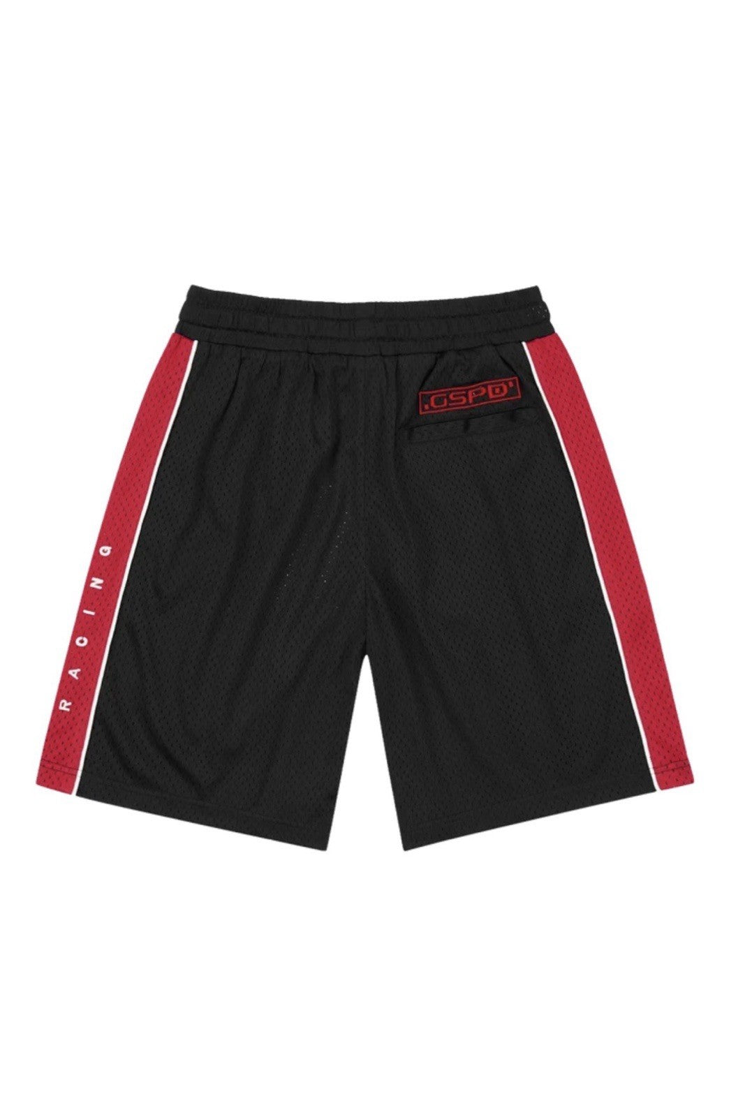 Godspeed Racing Mesh Shorts Black Red Size Small S GSPD New