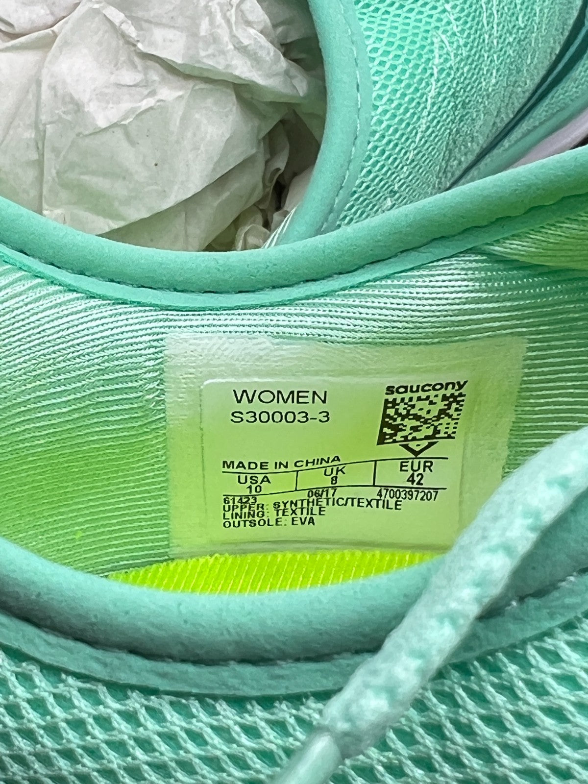 Saucony Swivel Mint S30003-3 Women's Running Shoes Size 10 NEW in Box
