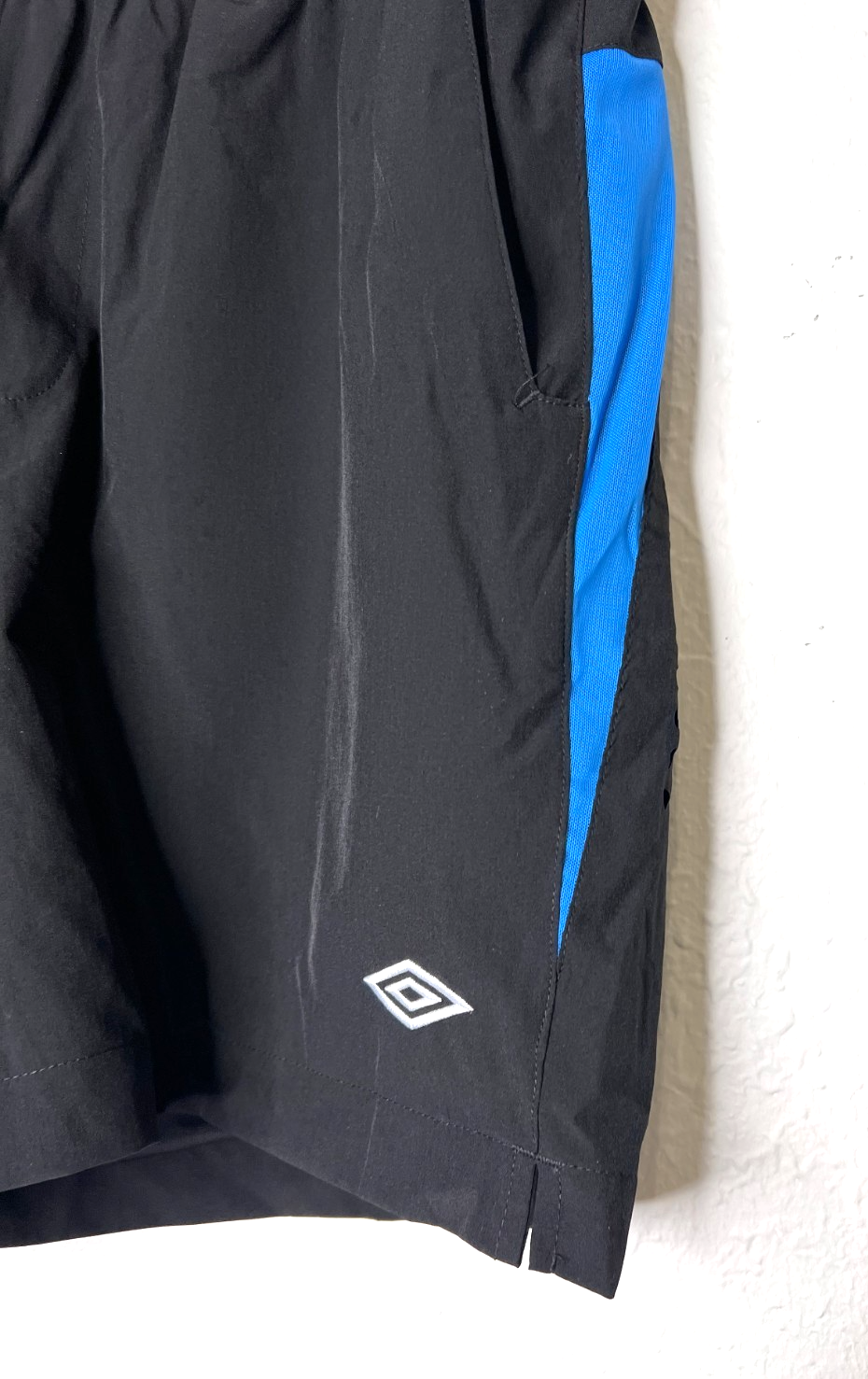 Hidden NY x Umbro Shorts Kaleidoscope Black/Blue Size L