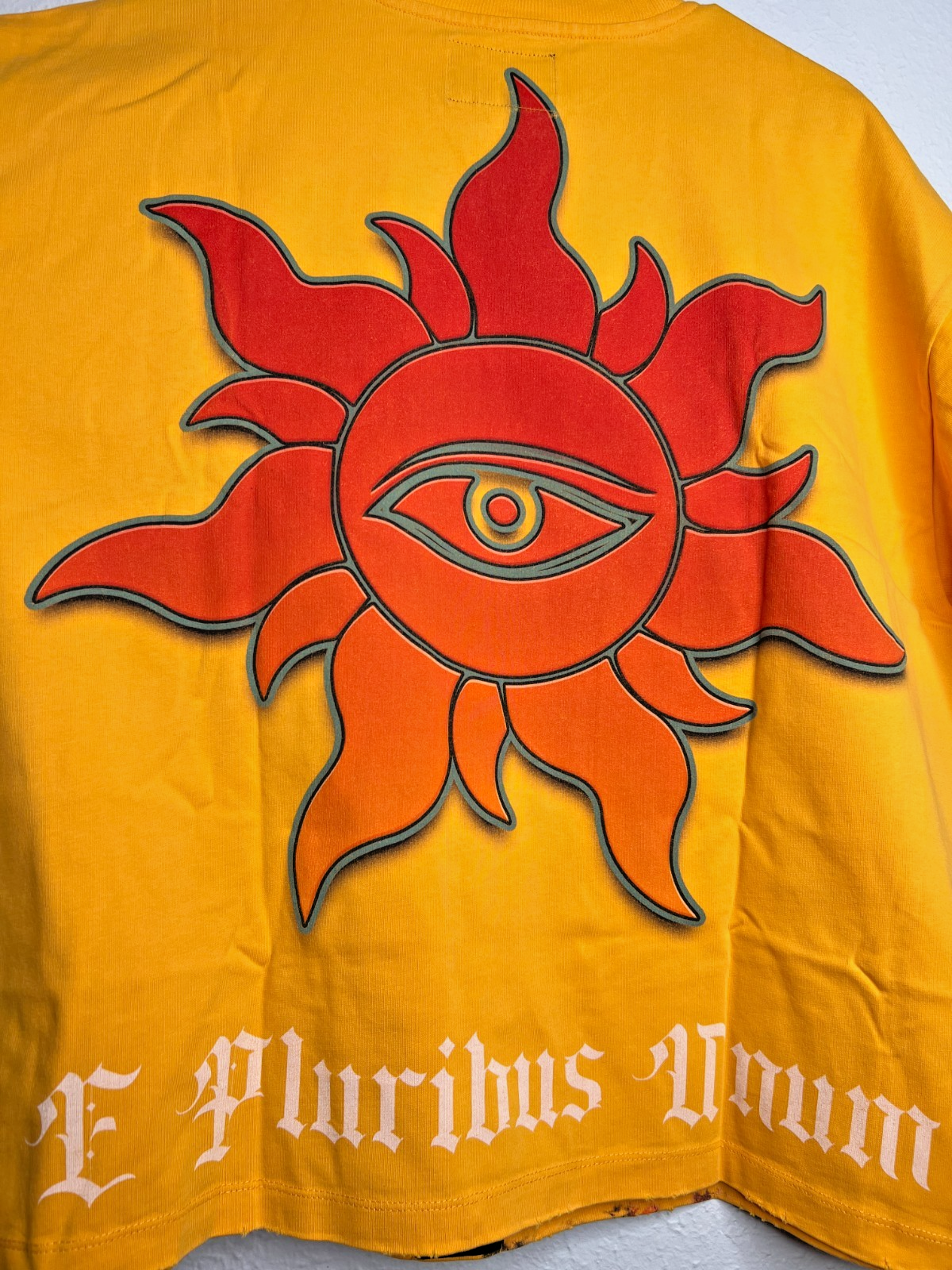 Authentic Godspeed Desert Highway Tee 158/444 Yellow Size S NWT Numbered