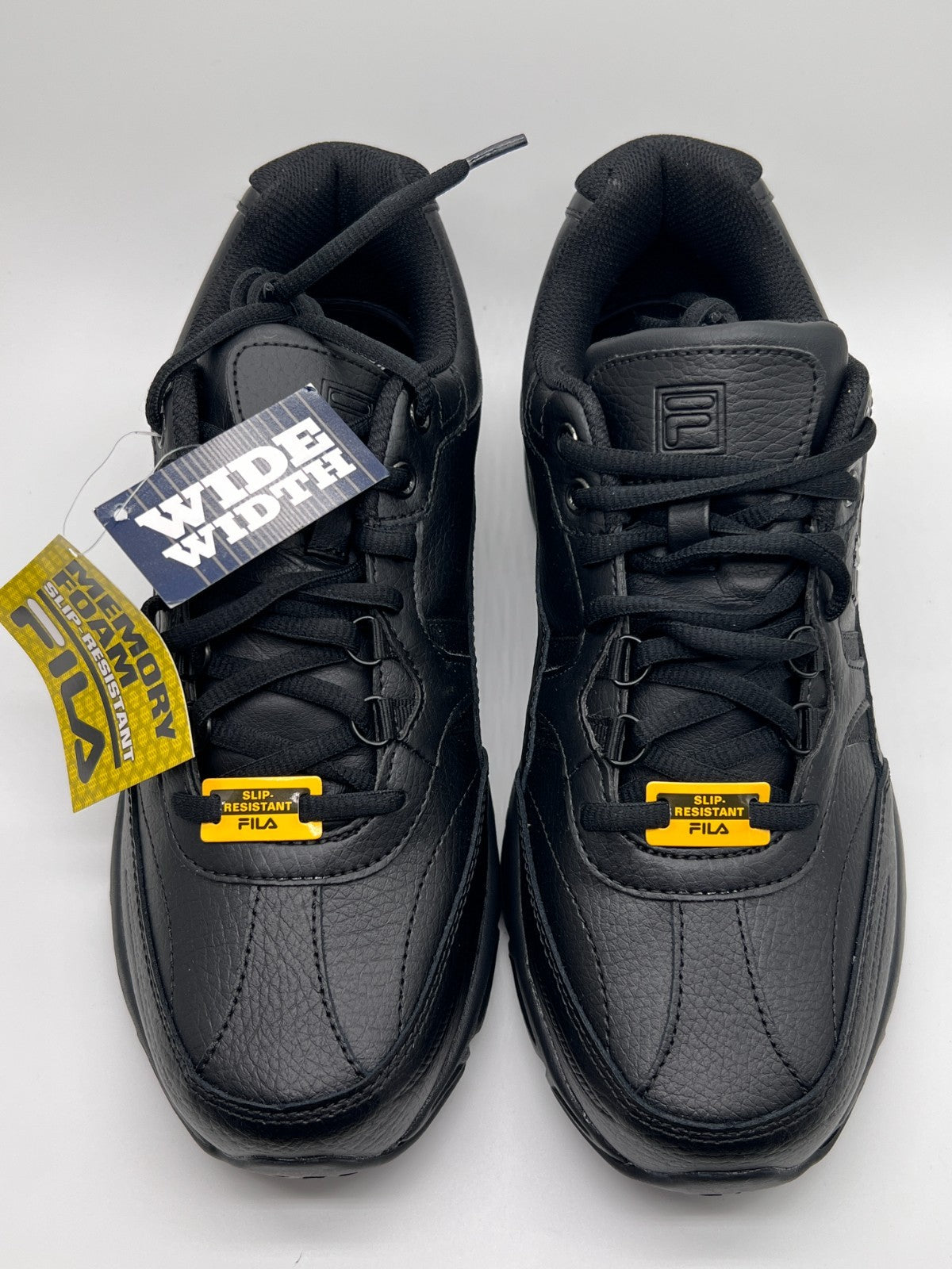 FILA Memory Workshift SR 4E Wide Slip Resistant Work Shoes Men's Size 9 NEW