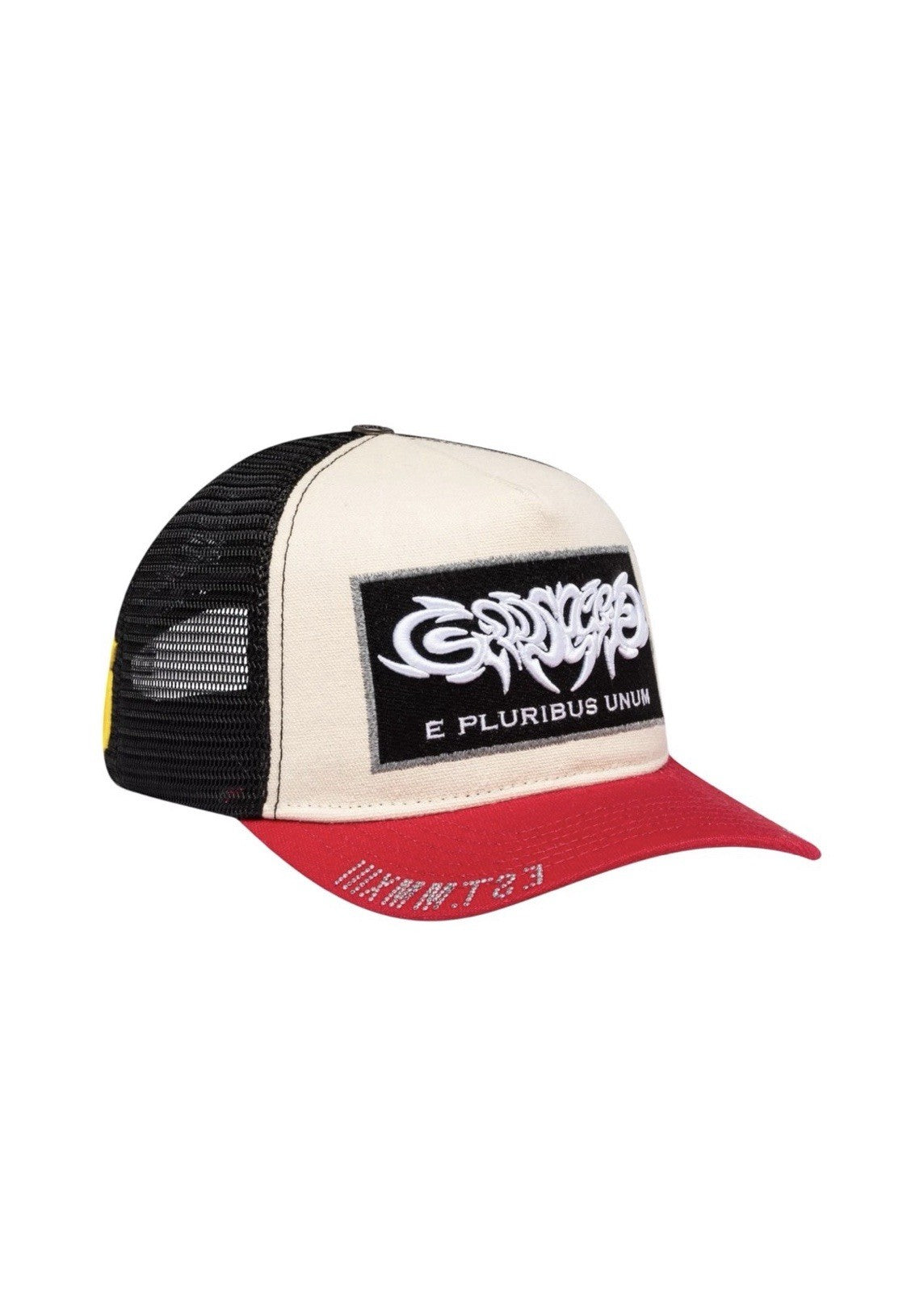 Godspeed Hat Red And White E Pluribus Trucker - Includes BOX + PINS