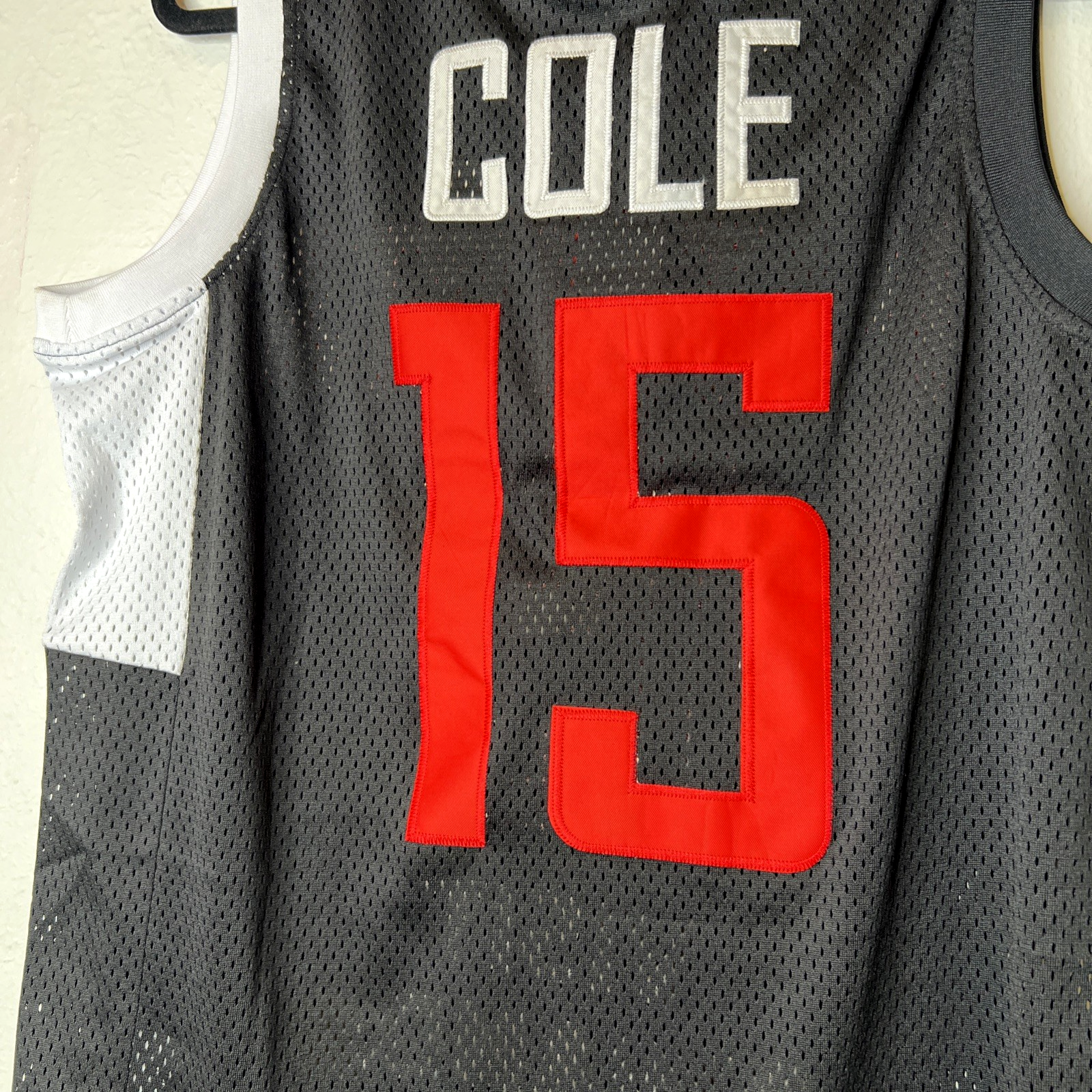 J Cole Rwanda Patriots #15 Headgear Classics Basketball Jersey Small NWT