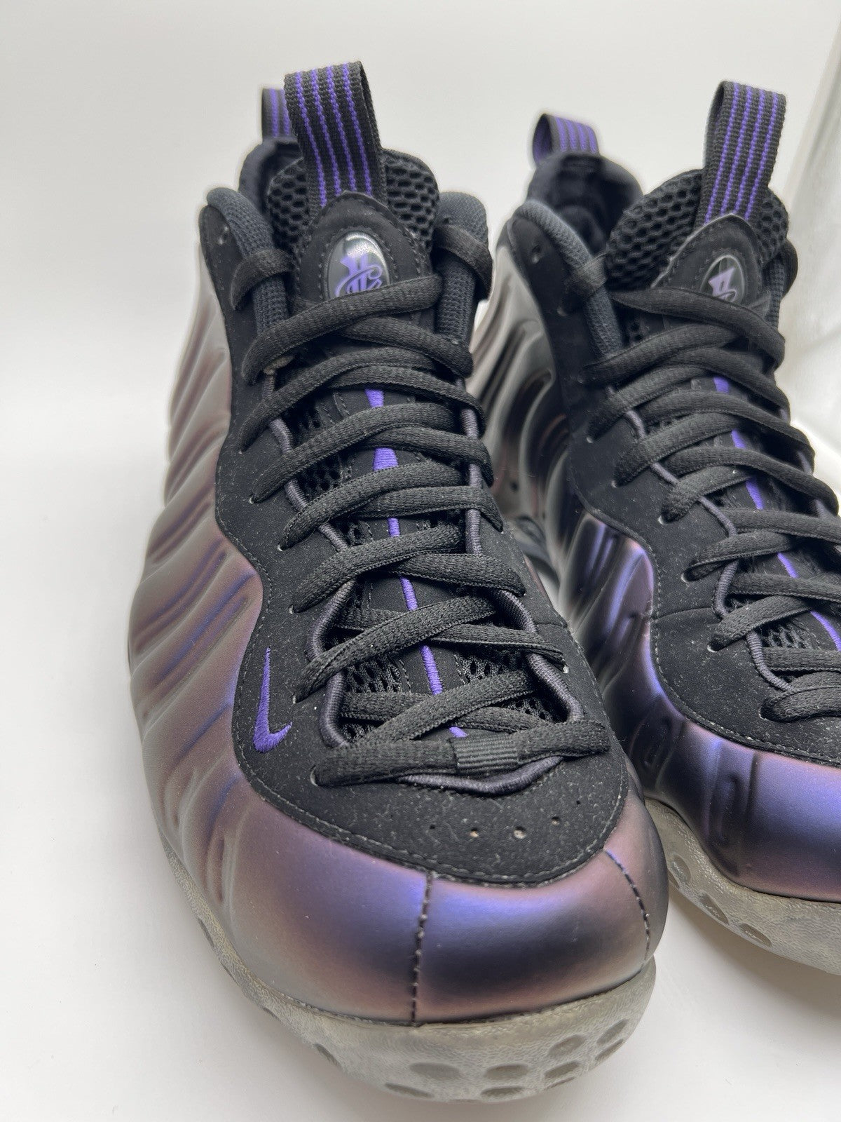 Size 9 Nike Air Foamposite One Eggplant 2017 Black Varsity Purple 314996-008