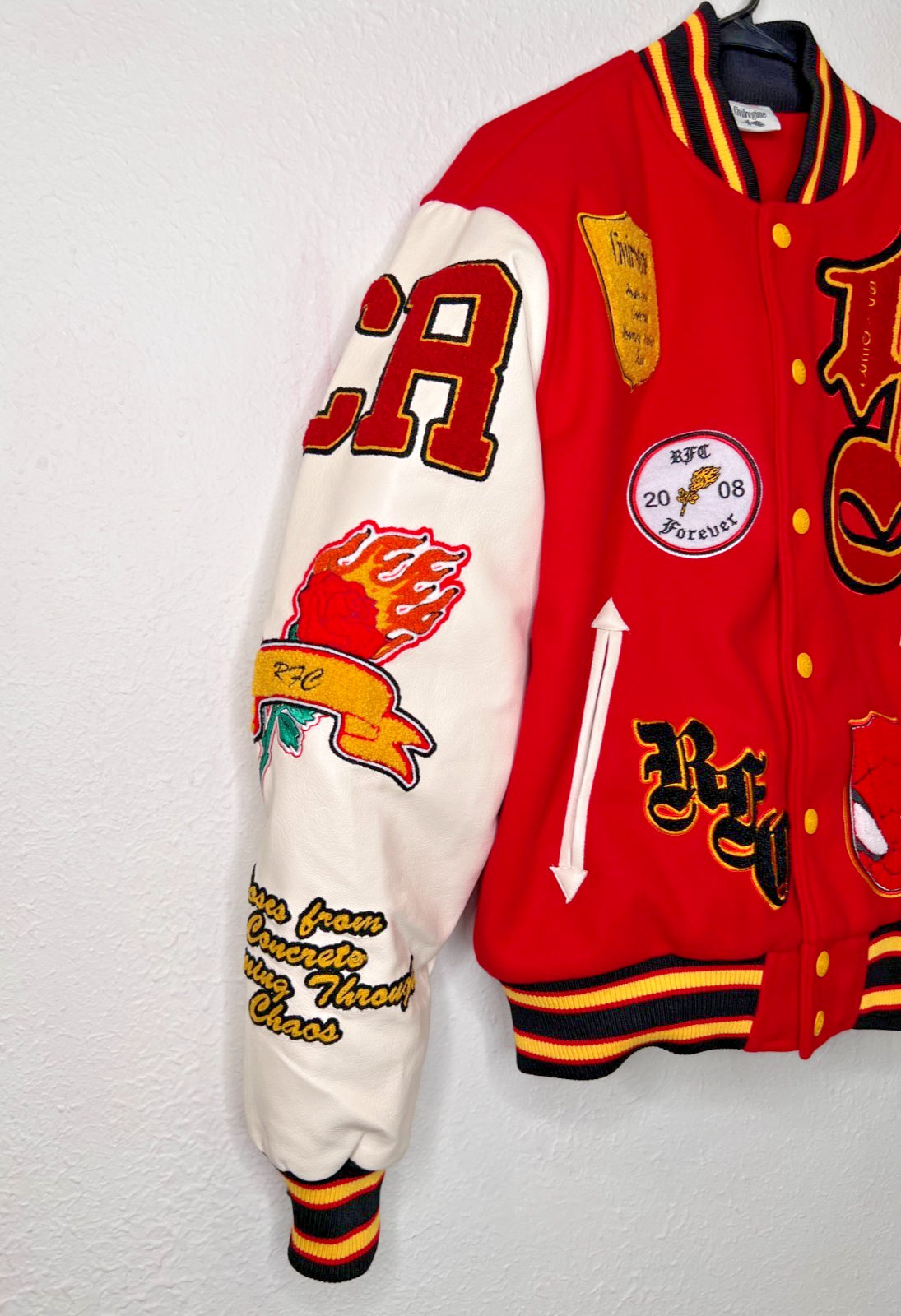 Civil Regime X Marvel Spider-Man Letterman Jacket