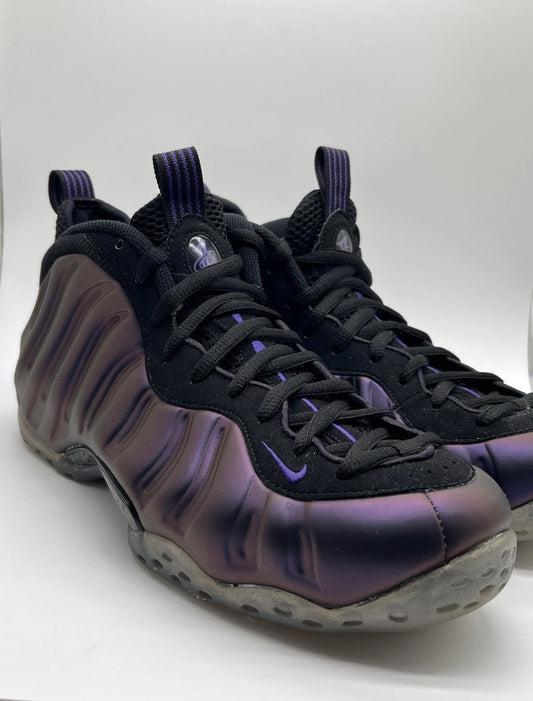 Size 9 Nike Air Foamposite One Eggplant 2017 Black Varsity Purple 314996-008