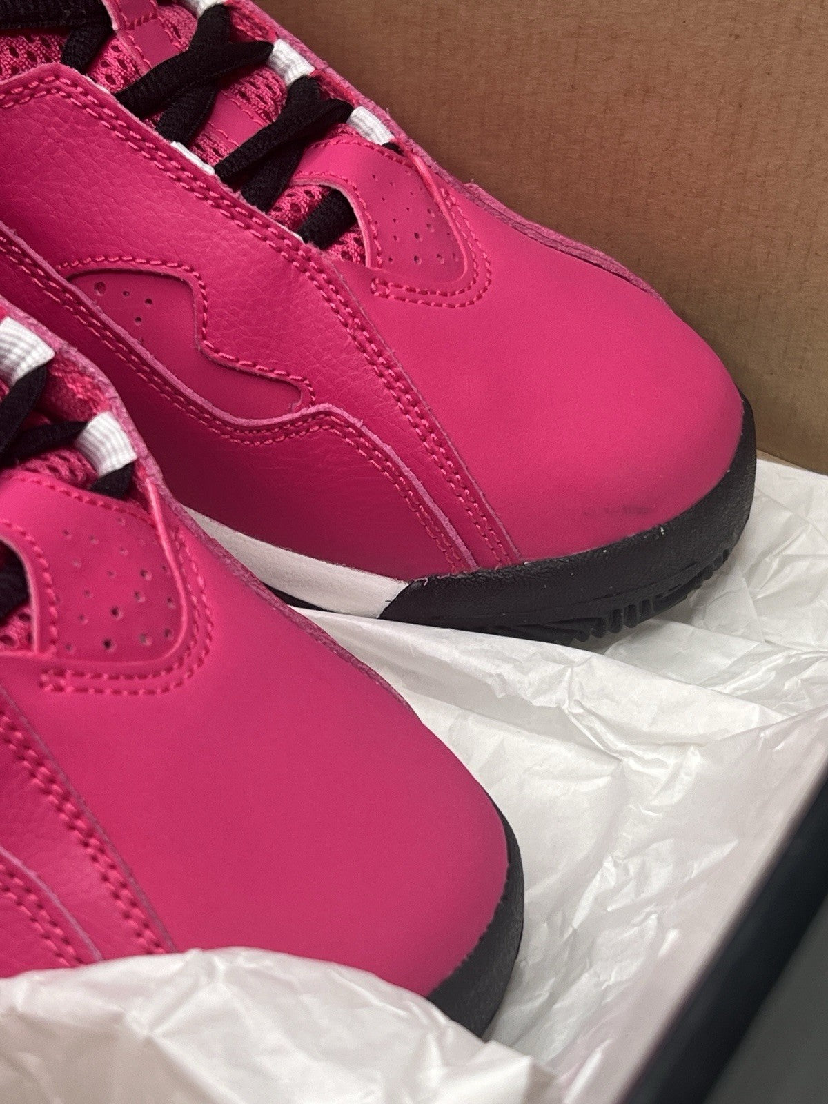 Air Jordan True Flight GG Valentine's Day Vivid Pink 7Y Big Kids New with Box
