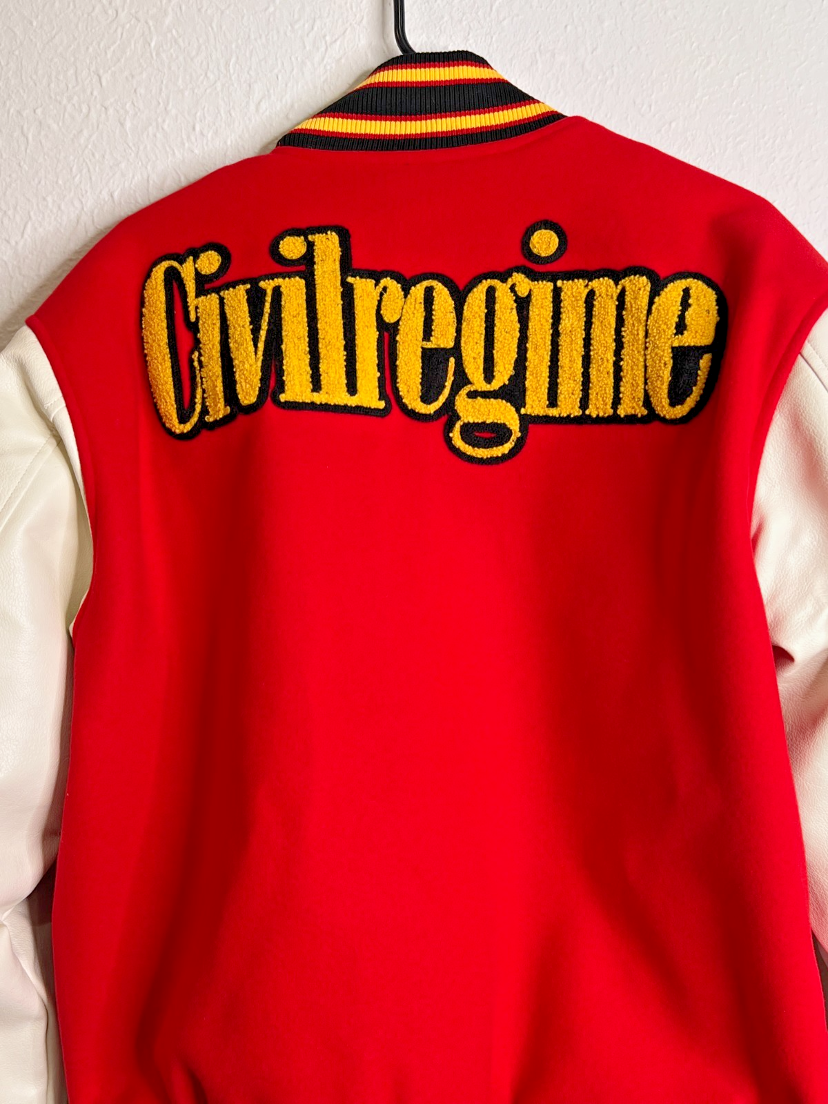 Civil Regime X Marvel Spider-Man Letterman Jacket